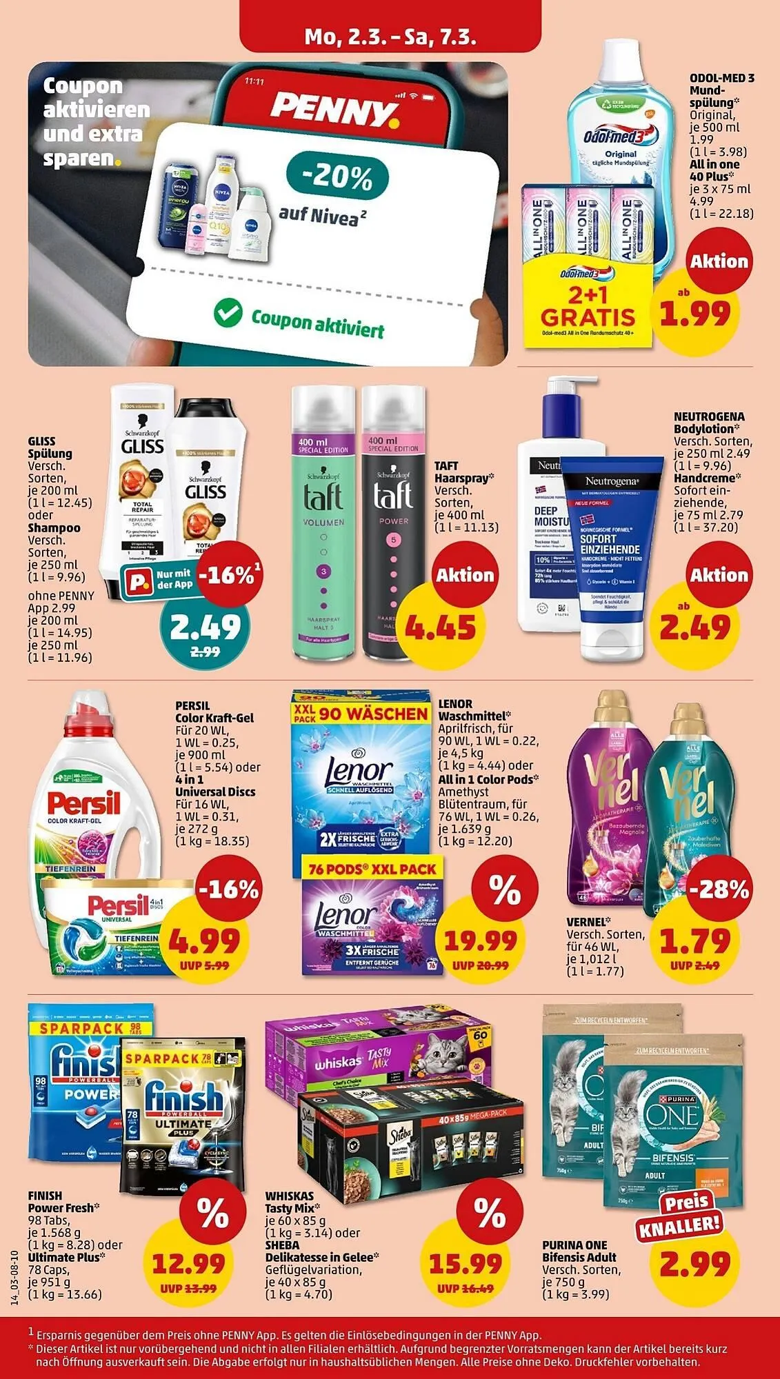 PENNY Prospekt von 2. März bis 7. März 2026 - Prospekt seite 16