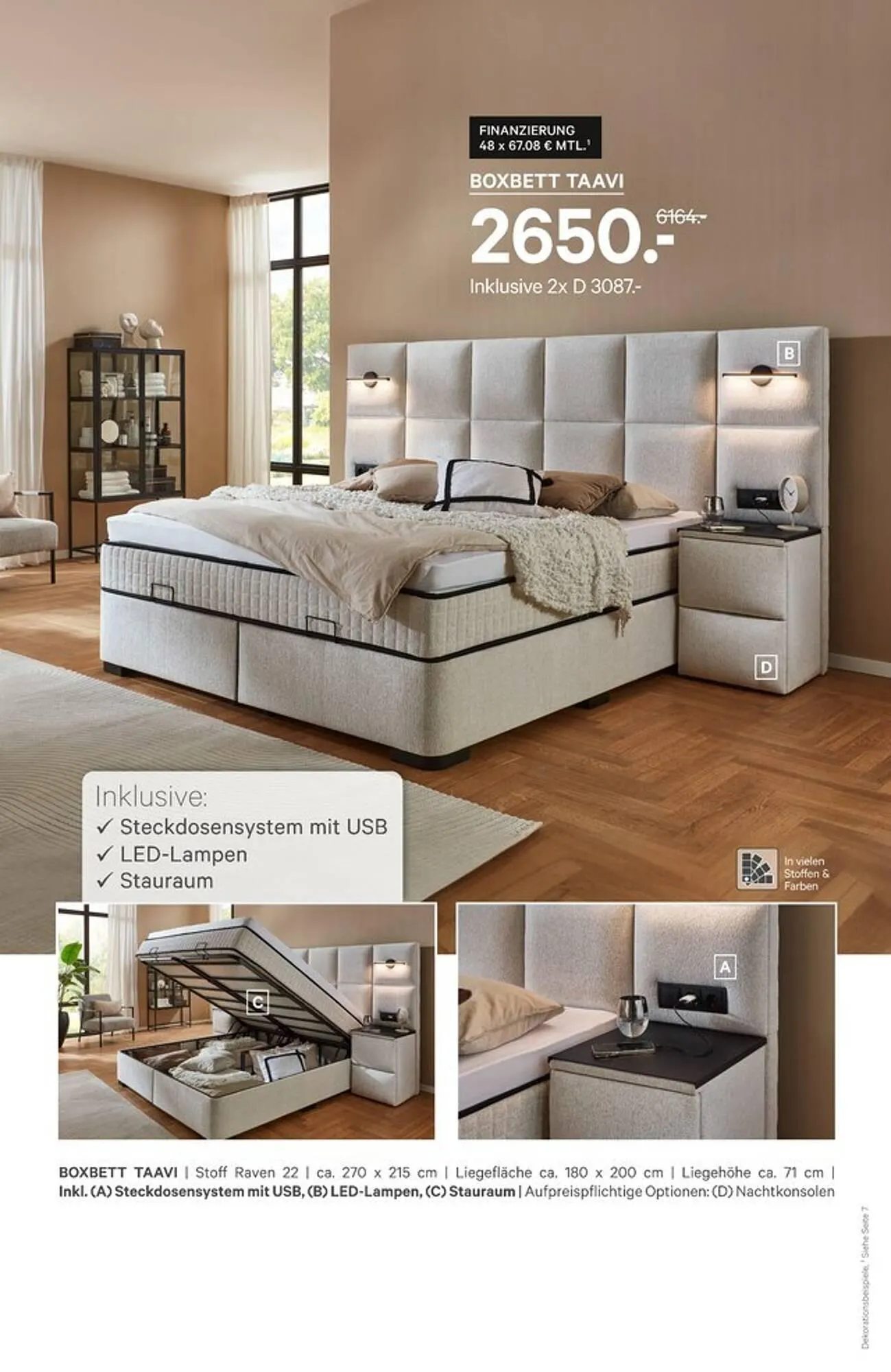 Kabs Polsterwelt Prospekt von 11. April bis 1. Mai 2025 - Prospekt seite 50