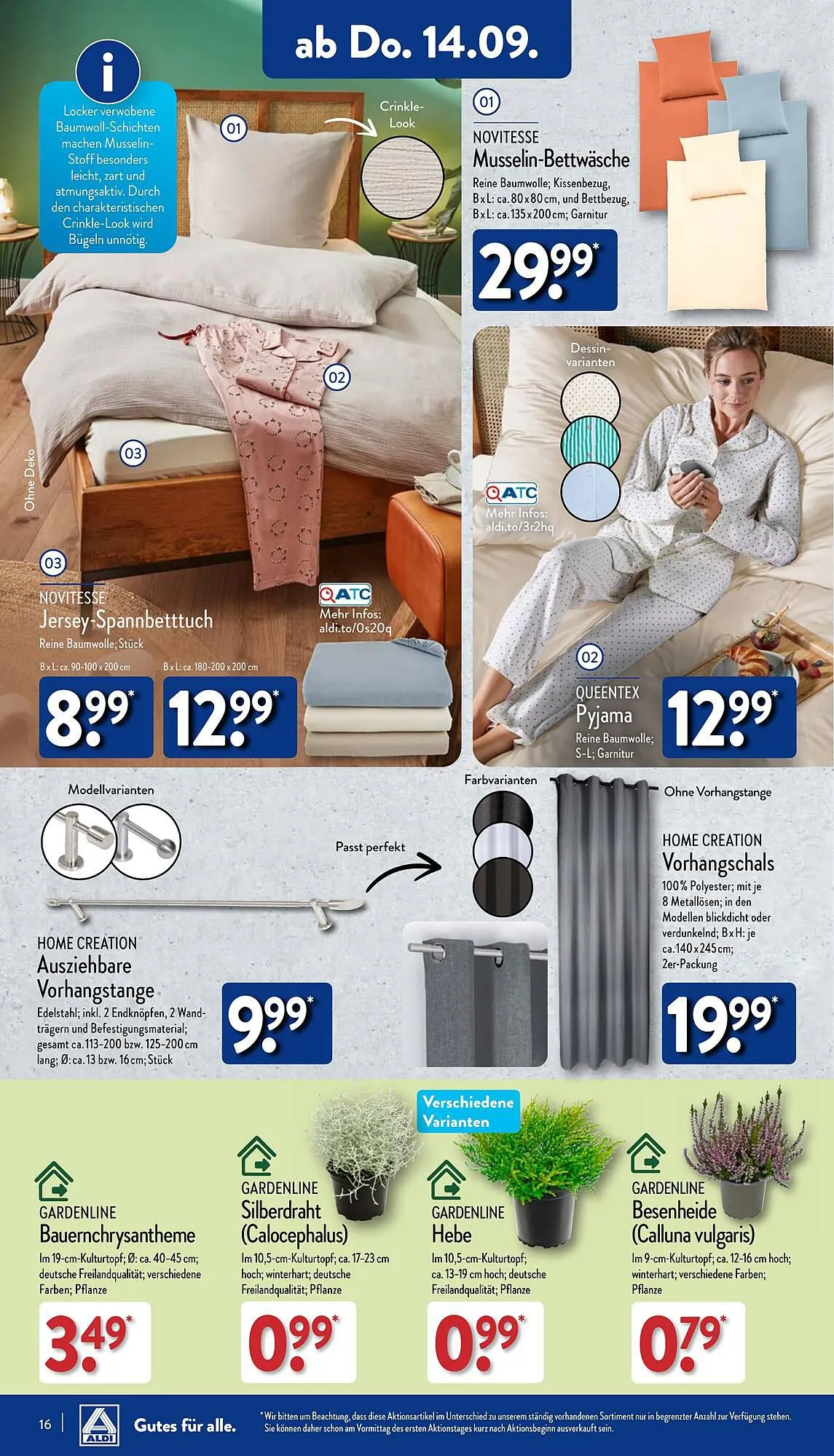 Aldi Duitsland Folder van 14 september tot 20 september 2023 - Folder pagina 16