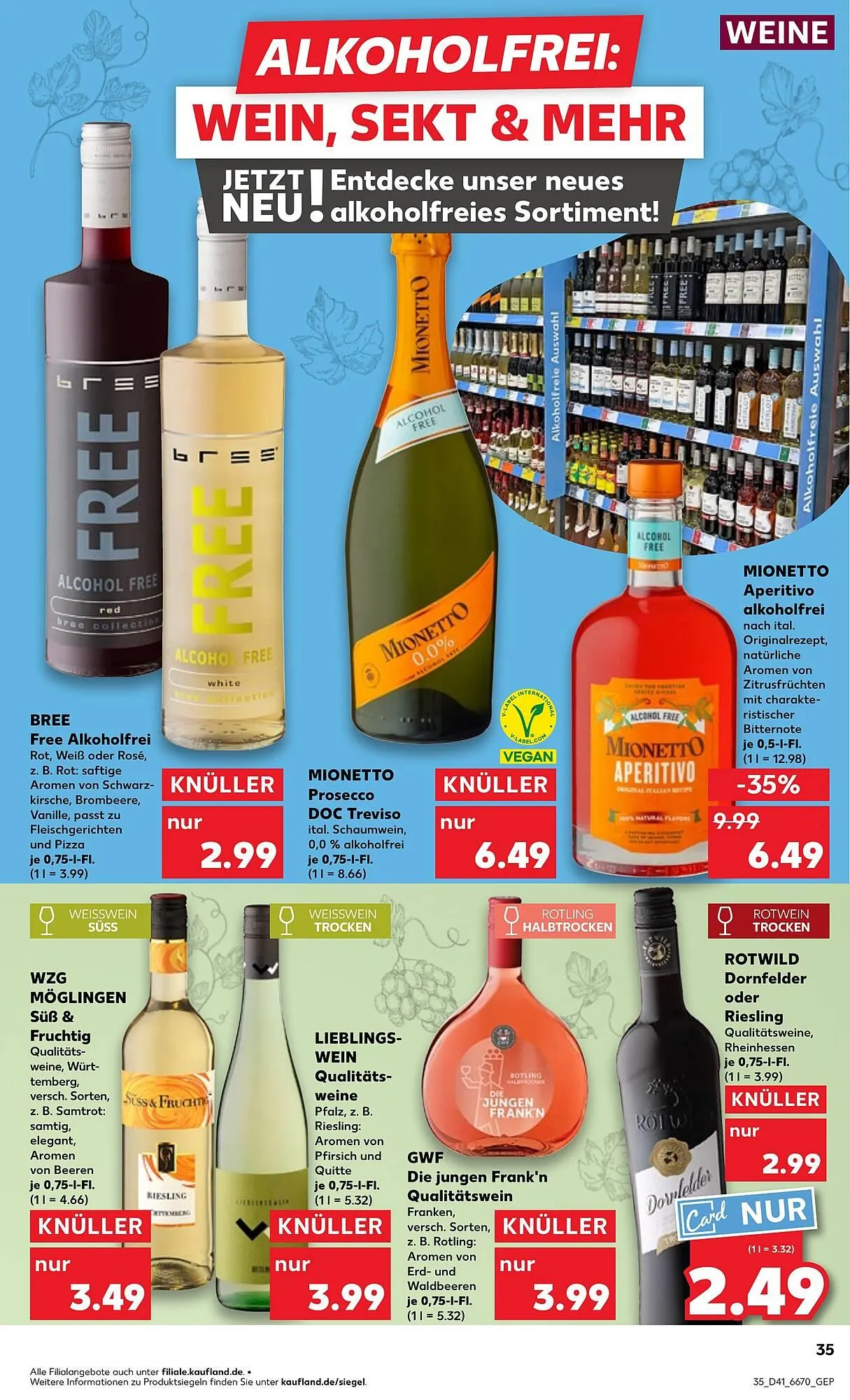 Kaufland Prospekt von 9. Oktober bis 15. Oktober 2025 - Prospekt seite 35