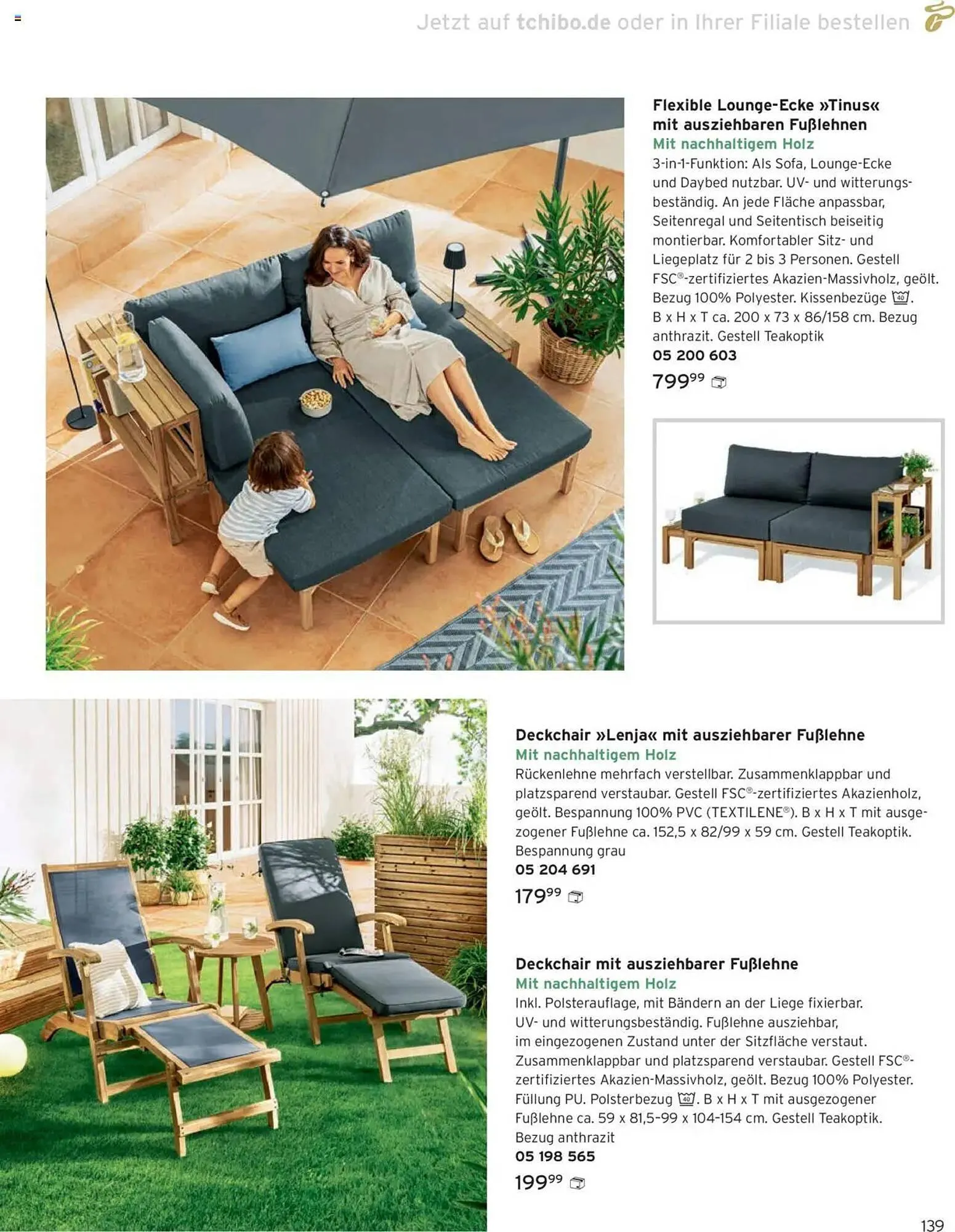Tchibo Prospekt von 1. Mai bis 31. Mai 2025 - Prospekt seite 139
