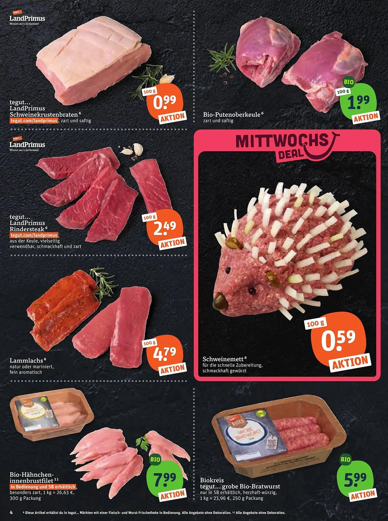 Tegut Prospekt von 6. April bis 11. April 2026 - Prospekt seite 6