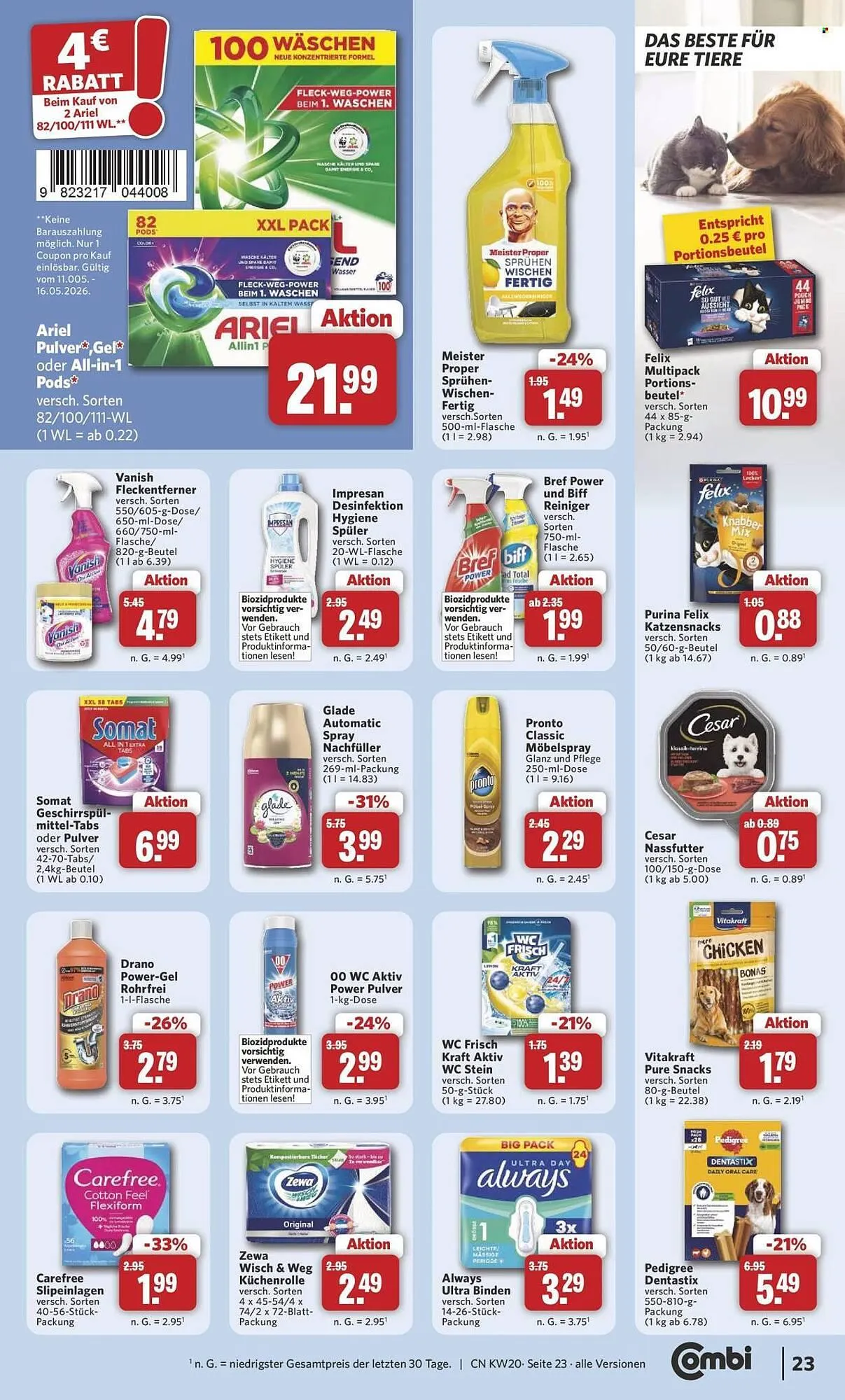 Combi Prospekt von 11. Mai bis 16. Mai 2026 - Prospekt seite 24