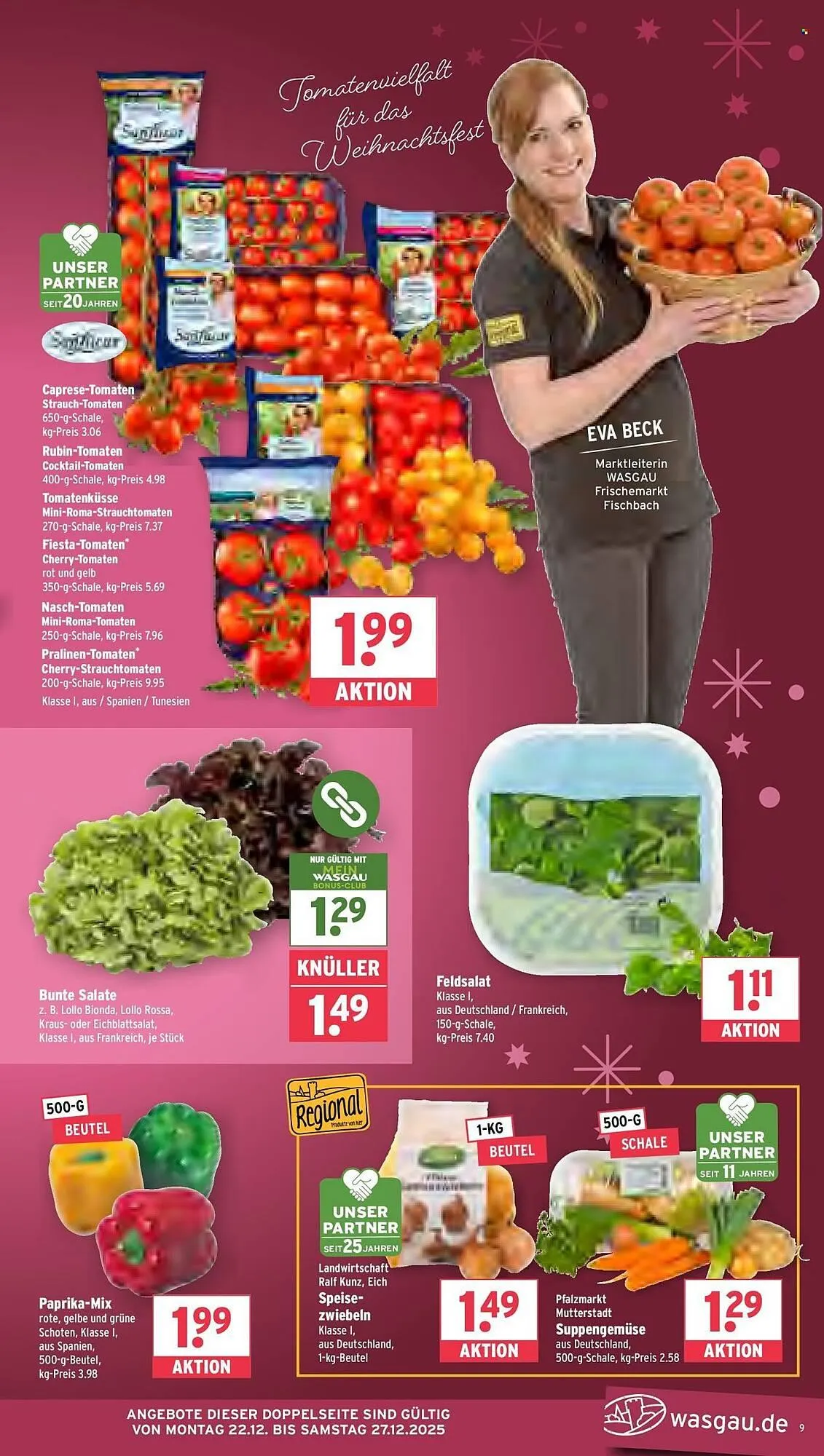 Wasgau Prospekt von 22. Dezember bis 27. Dezember 2025 - Prospekt seite 9