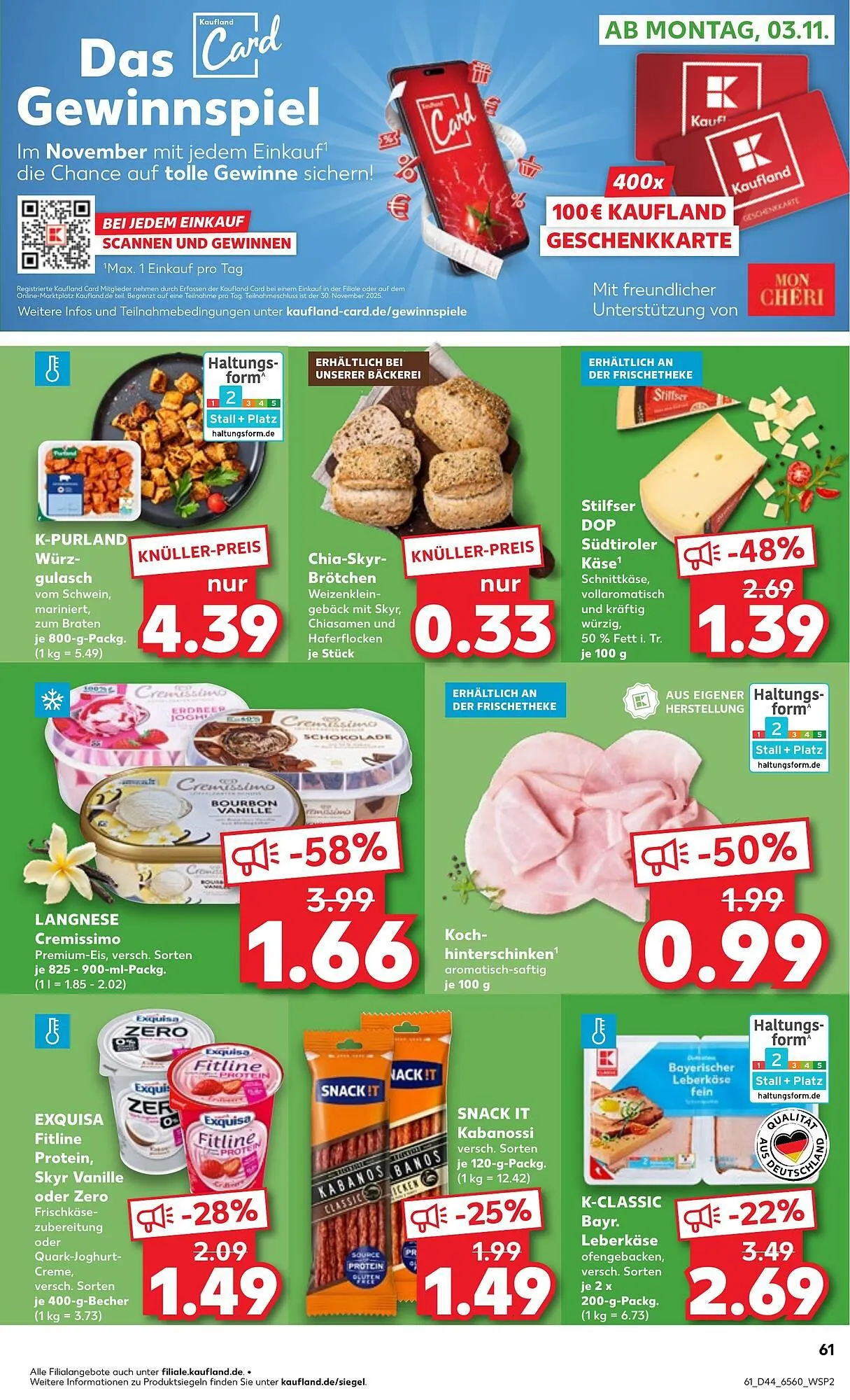 Kaufland Prospekt von 30. Oktober bis 5. November 2025 - Prospekt seite 61