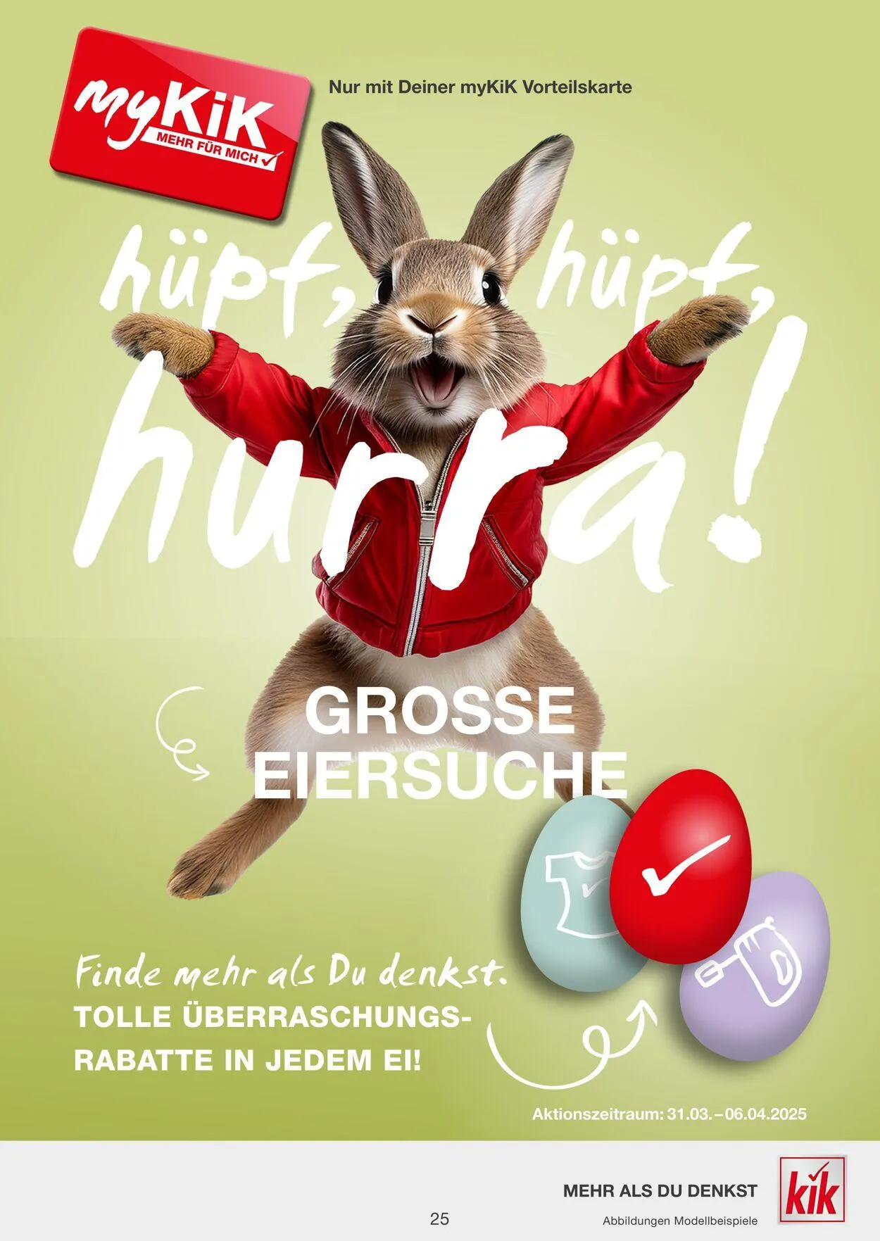 Kik Aktueller Prospekt von 19. April bis 3. Mai 2025 - Prospekt seite 25