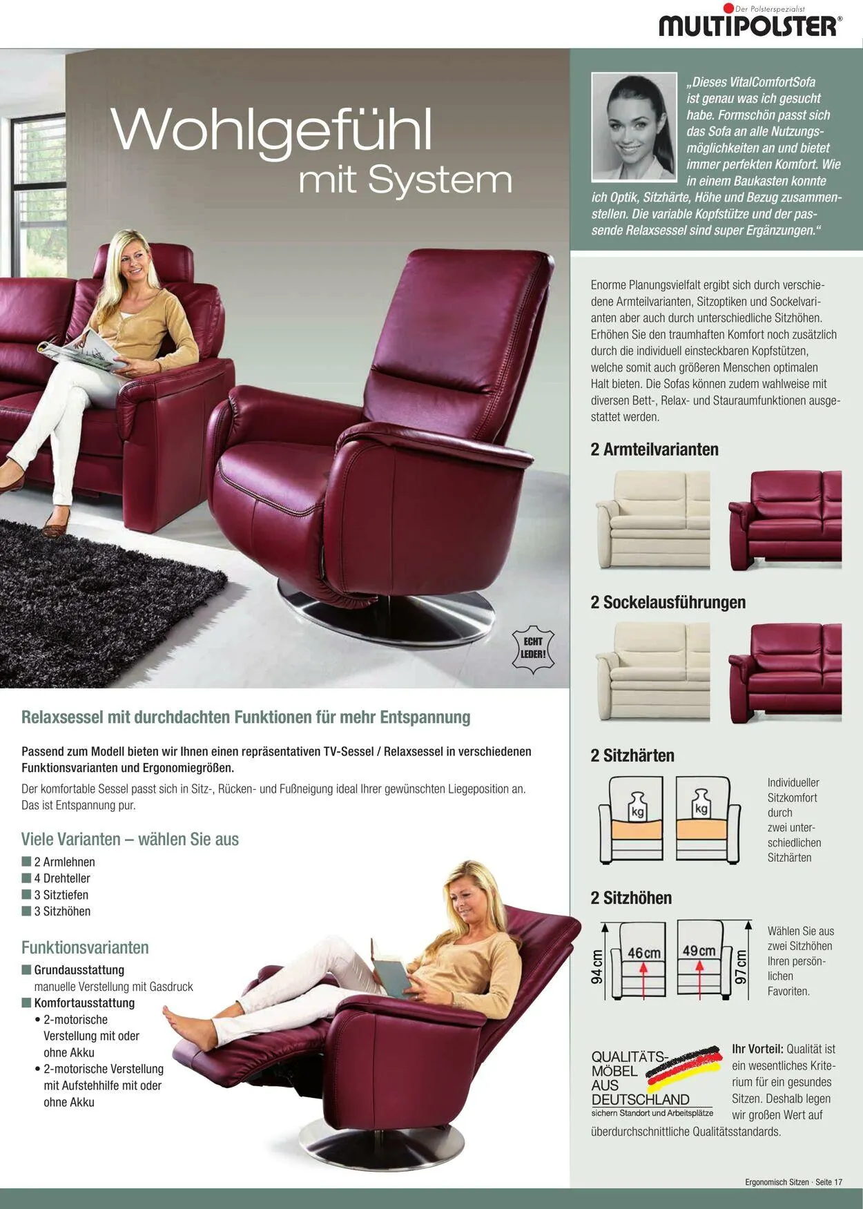 Multipolster Aktueller Prospekt von 2. Juni bis 16. Juni 2025 - Prospekt seite 17