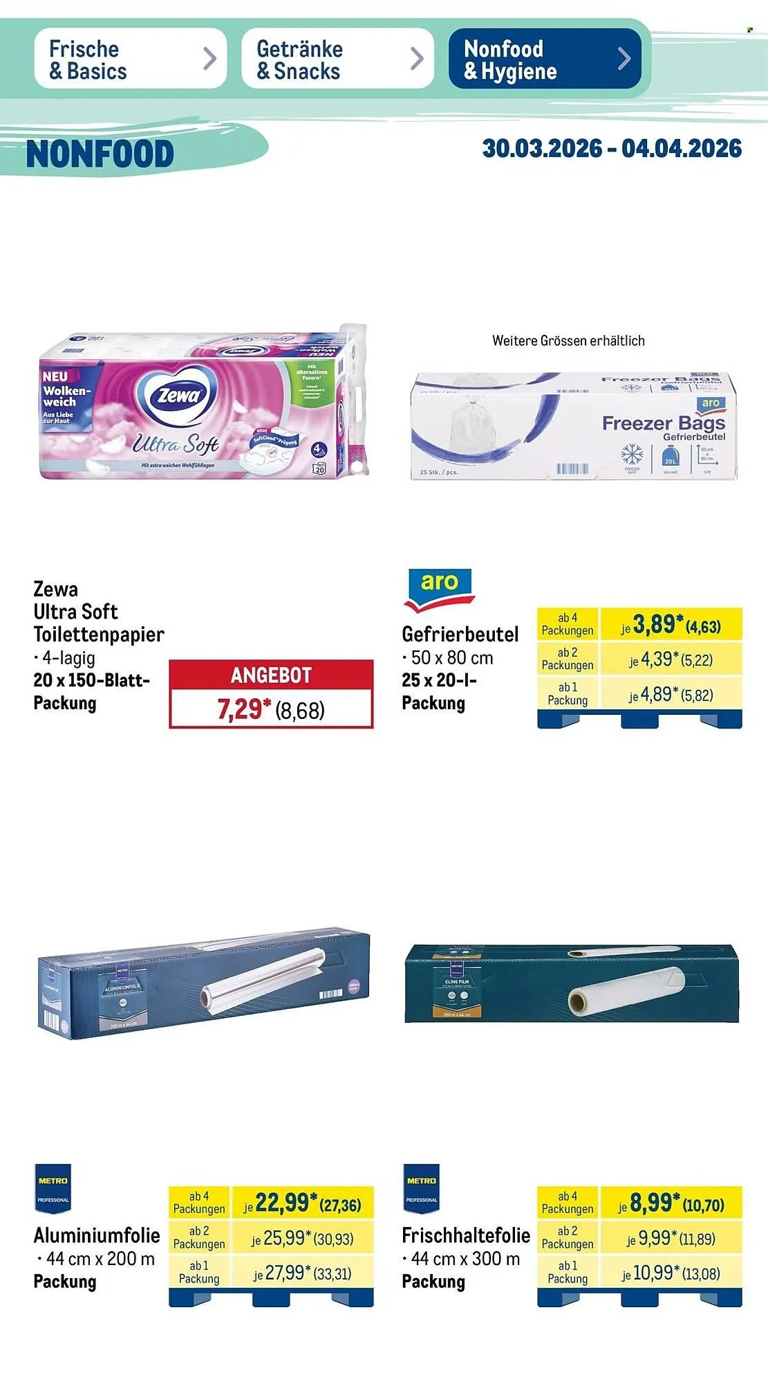 METRO Prospekt von 30. März bis 4. April 2026 - Prospekt seite 54