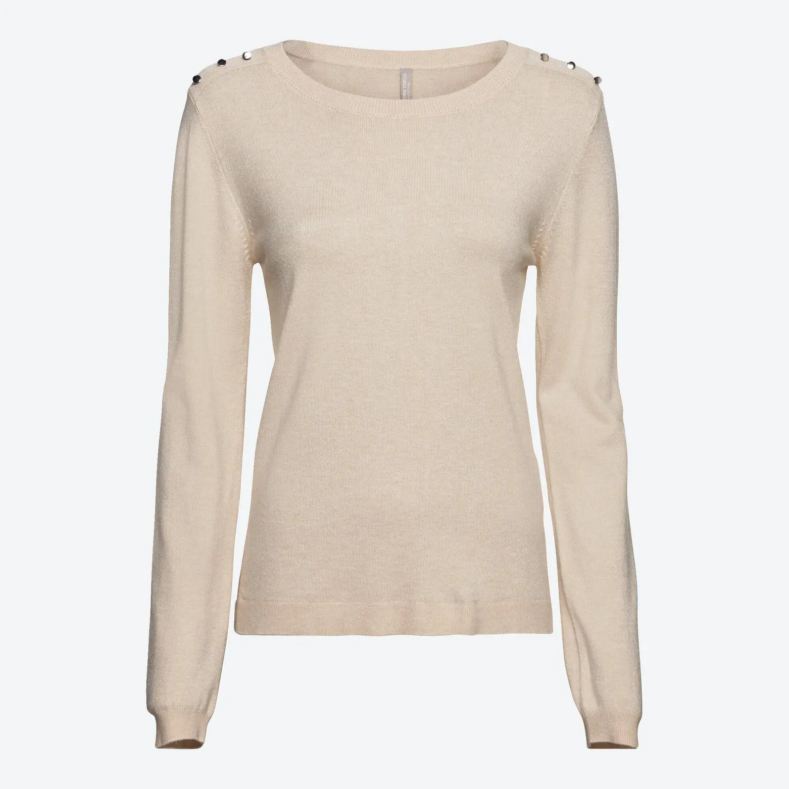 Damen-Pullover mit Knöpfen