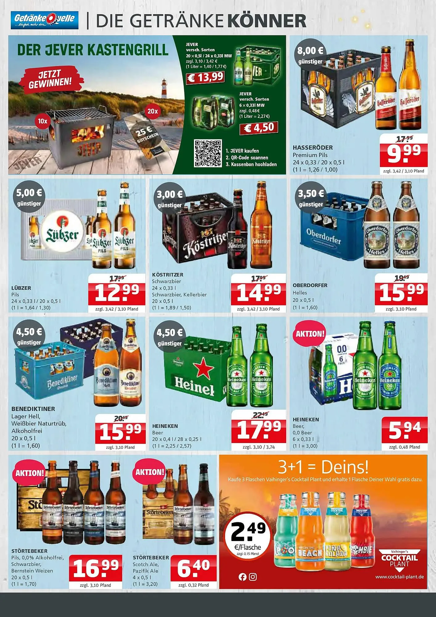 Getränke Quelle Prospekt von 14. Dezember bis 27. Dezember 2025 - Prospekt seite 2