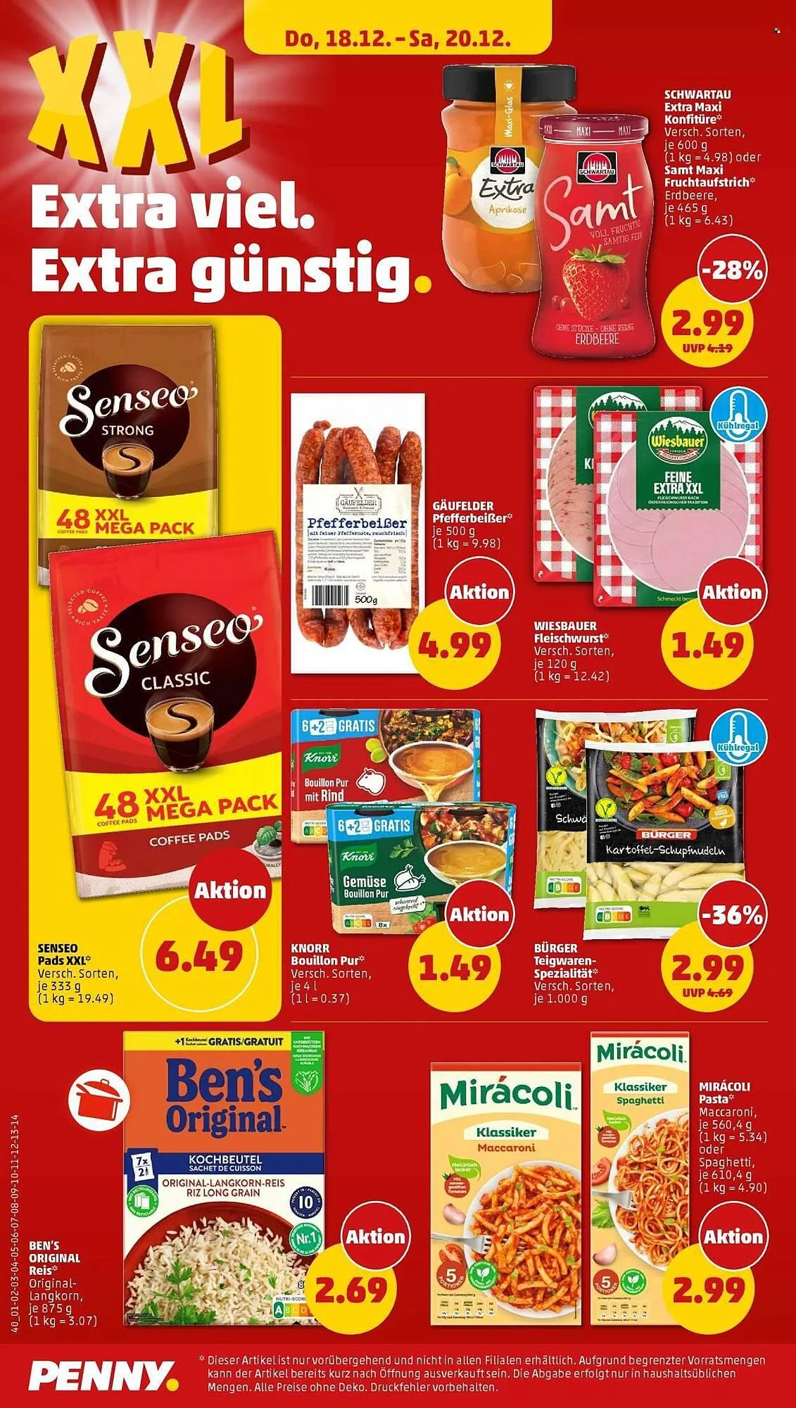 PENNY Prospekt von 15. Dezember bis 20. Dezember 2025 - Prospekt seite 44