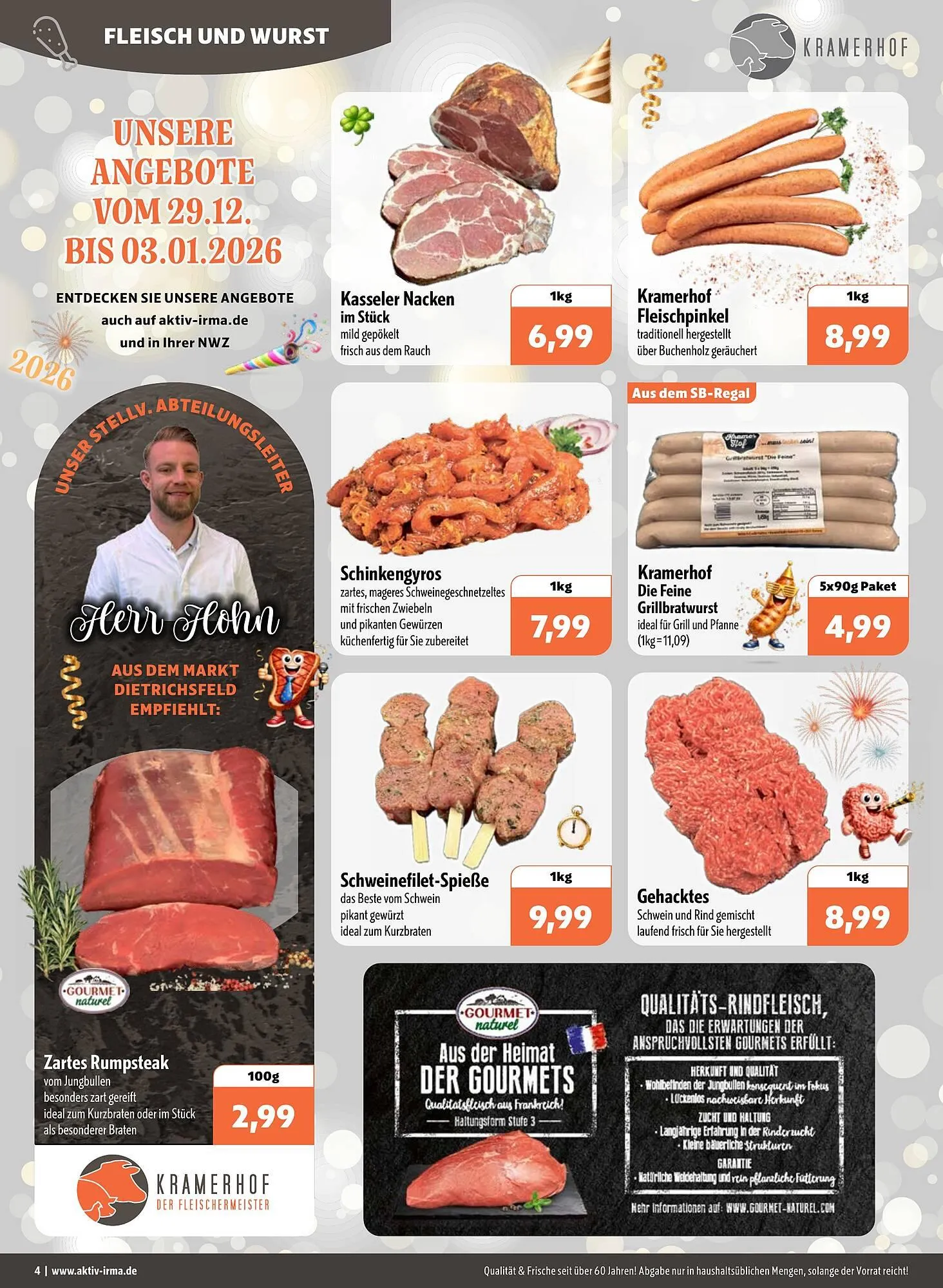 Aktiv Irma Prospekt von 29. Dezember bis 31. Dezember 2025 - Prospekt seite 4