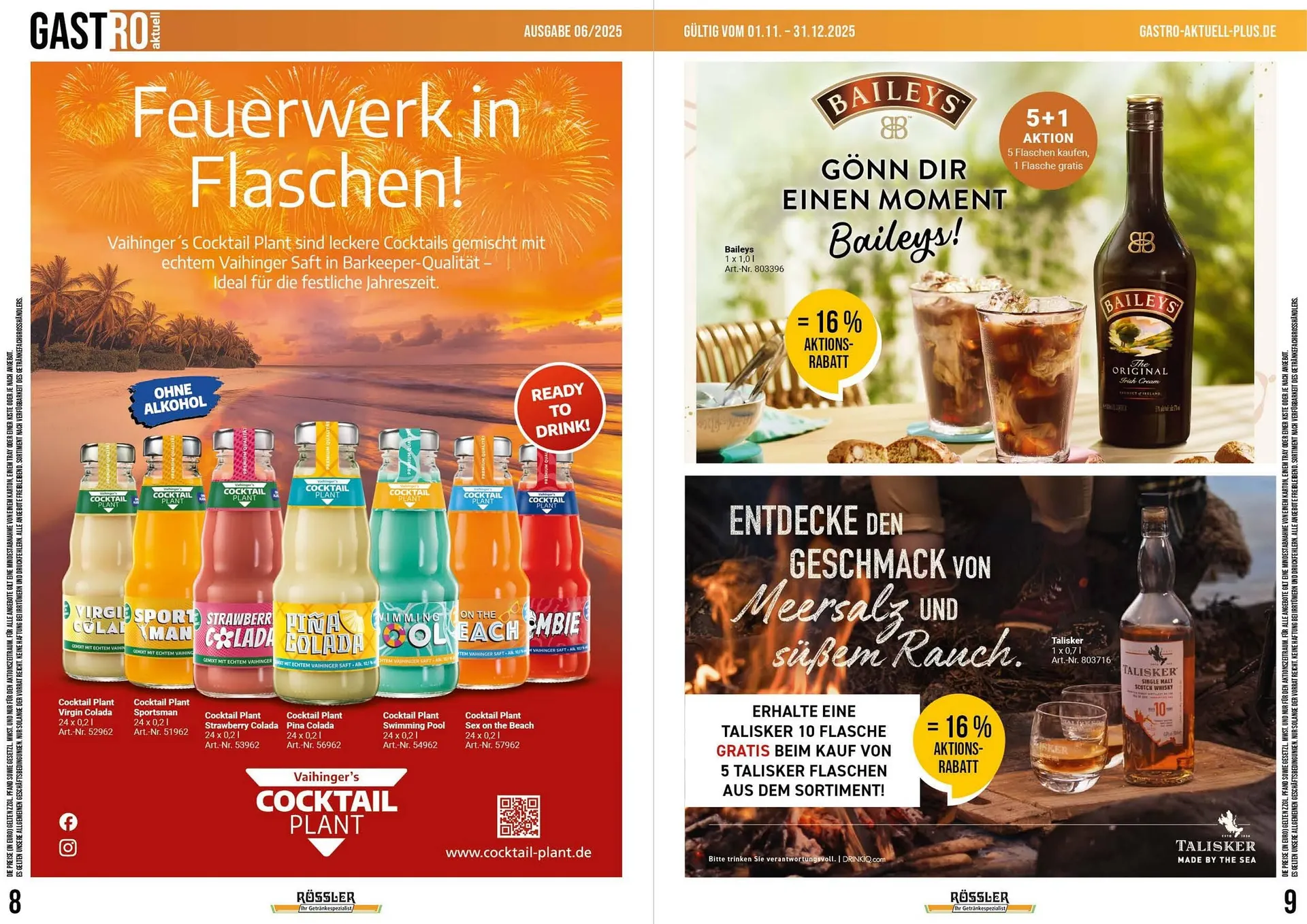 Getränke Rössler Prospekt von 1. November bis 30. November 2025 - Prospekt seite 5