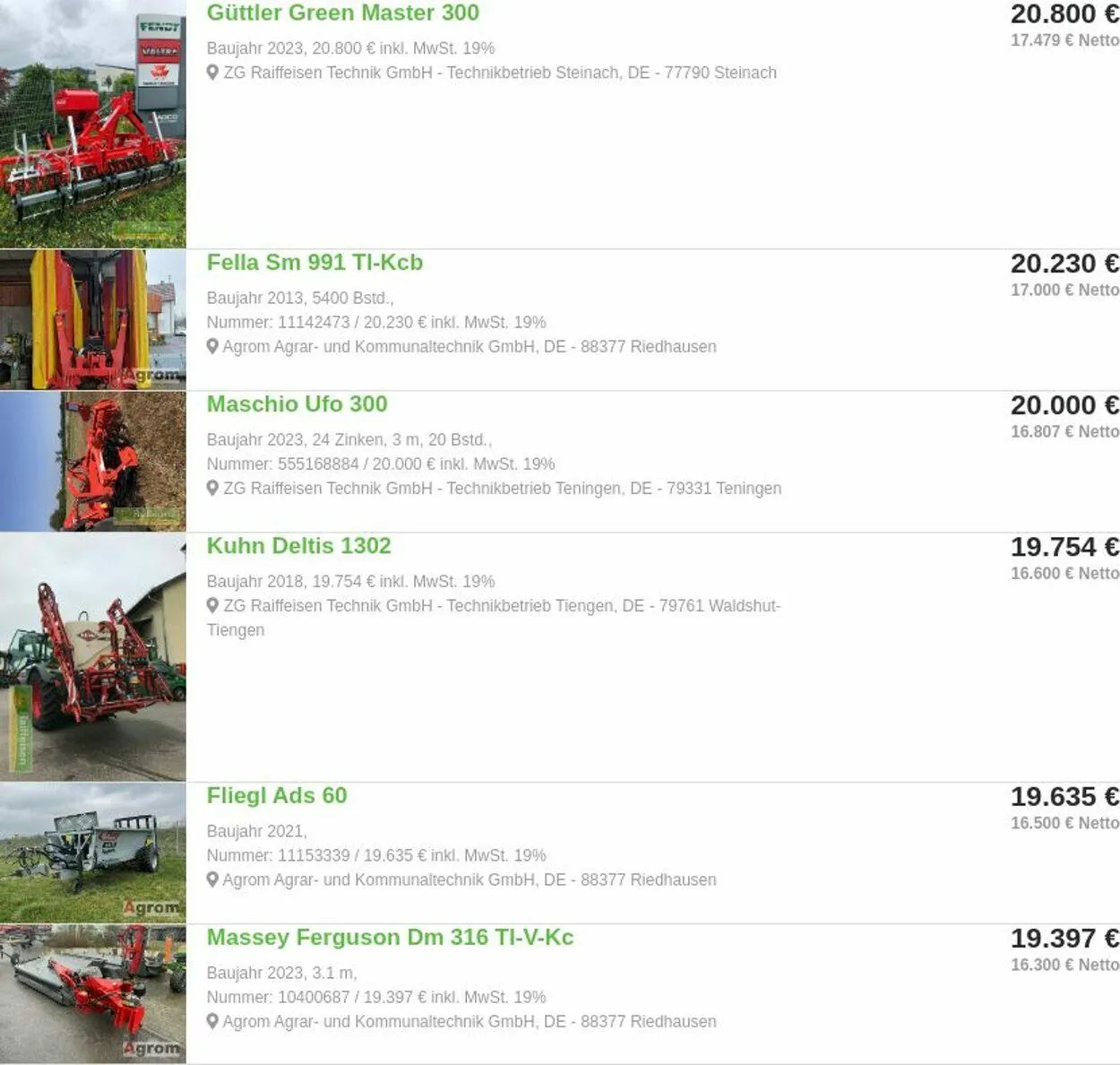 ZG Raiffeisen Aktueller Prospekt von 31. März bis 9. April 2025 - Prospekt seite 16