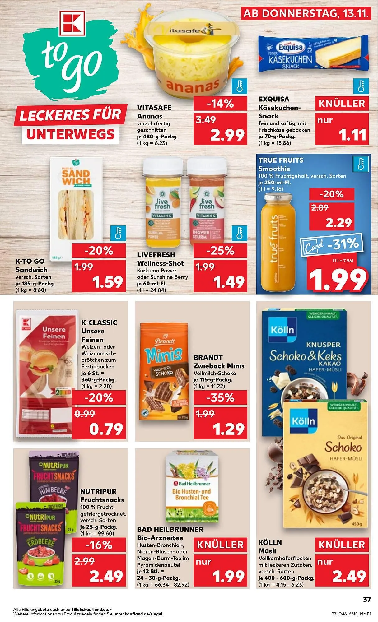 Kaufland Prospekt von 13. November bis 19. November 2025 - Prospekt seite 37