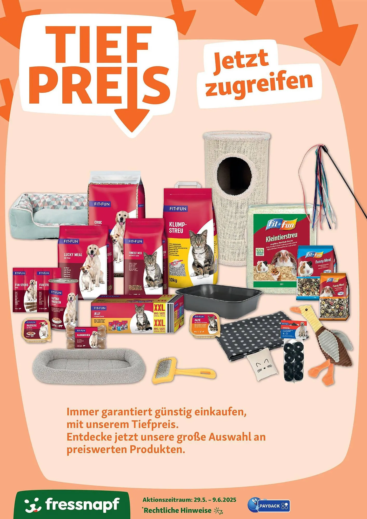 Fressnapf Prospekt von 28. Mai bis 9. Juni 2025 - Prospekt seite 4