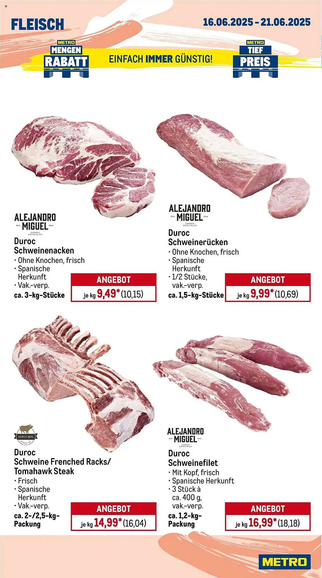 METRO Prospekt von 16. Juni bis 21. Juni 2025 - Prospekt seite 4