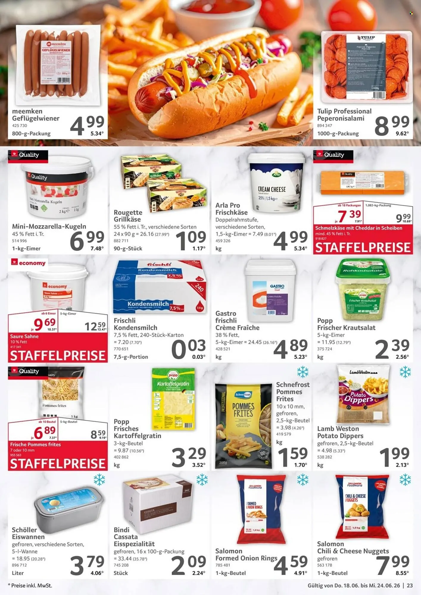 Selgros Prospekt von 18. Juni bis 24. Juni 2026 - Prospekt seite 23