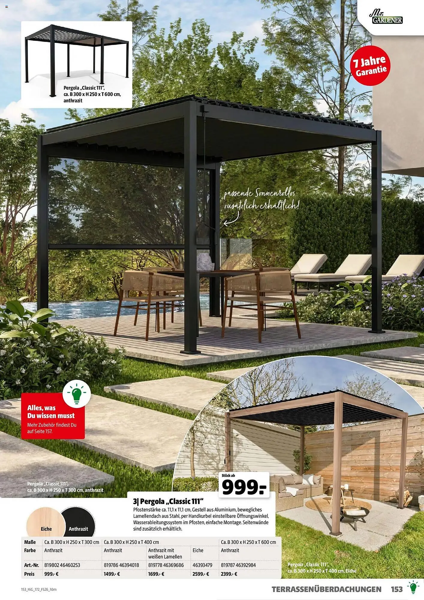 Hagebau Prospekt von 2. März bis 31. Dezember 2026 - Prospekt seite 153