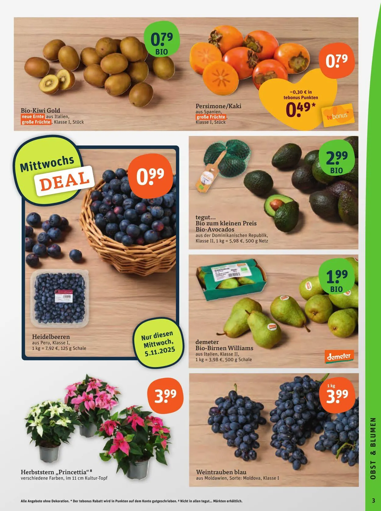 Tegut Aktueller Prospekt von 27. Oktober bis 2. November 2025 - Prospekt seite 5