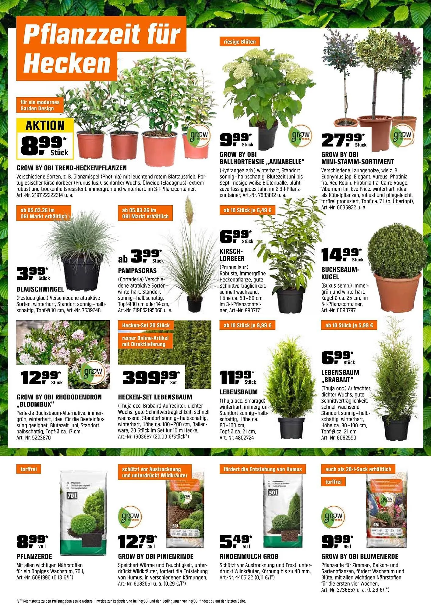 OBI Prospekt von 1. März bis 31. März 2026 - Prospekt seite 9
