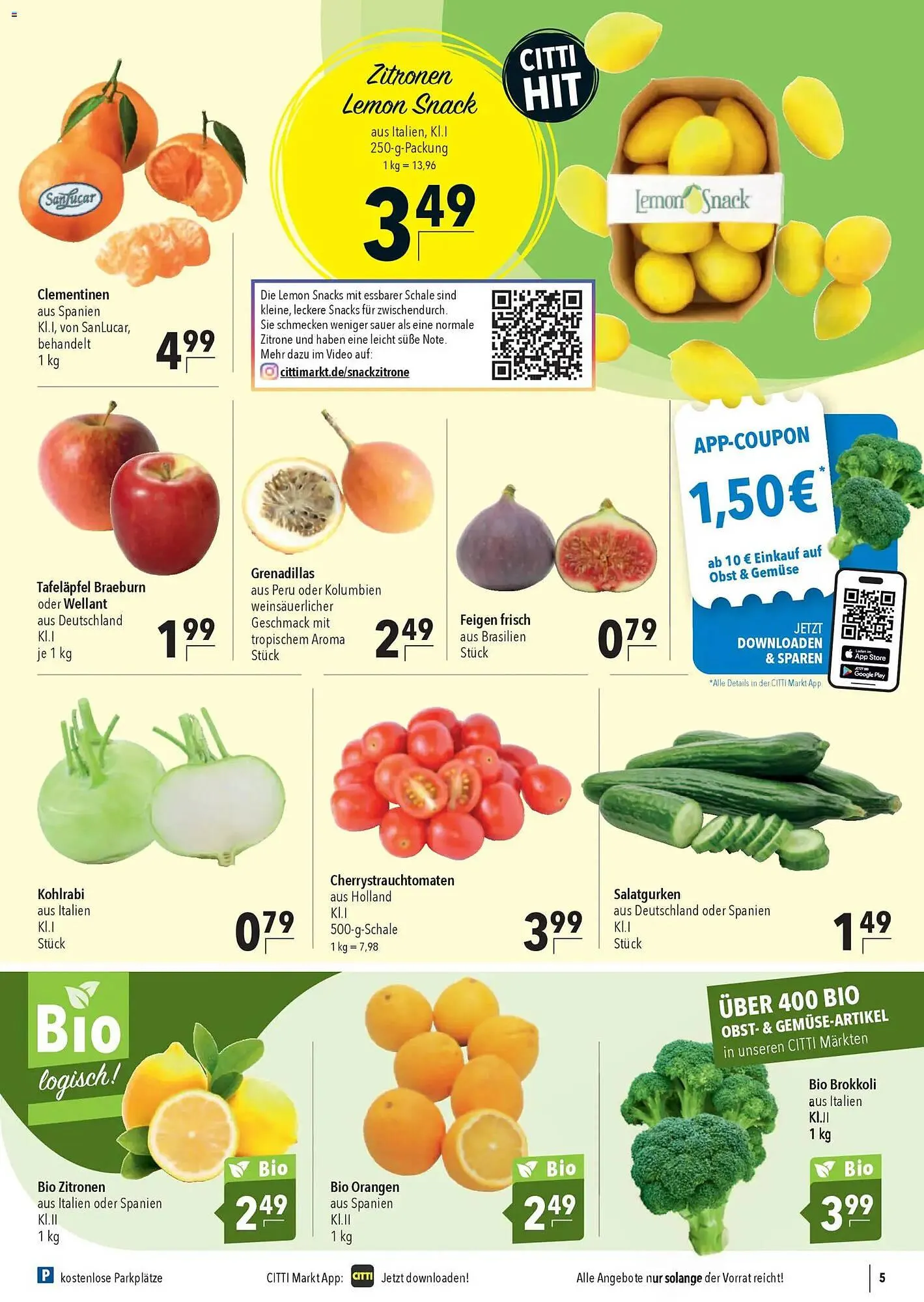 CITTI Markt Prospekt von 11. März bis 17. März 2026 - Prospekt seite 5