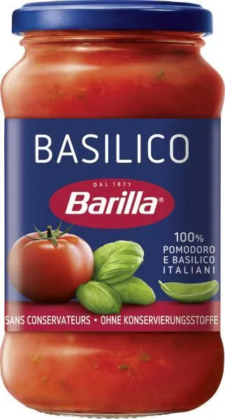 Barilla Nudelsauce Basilico