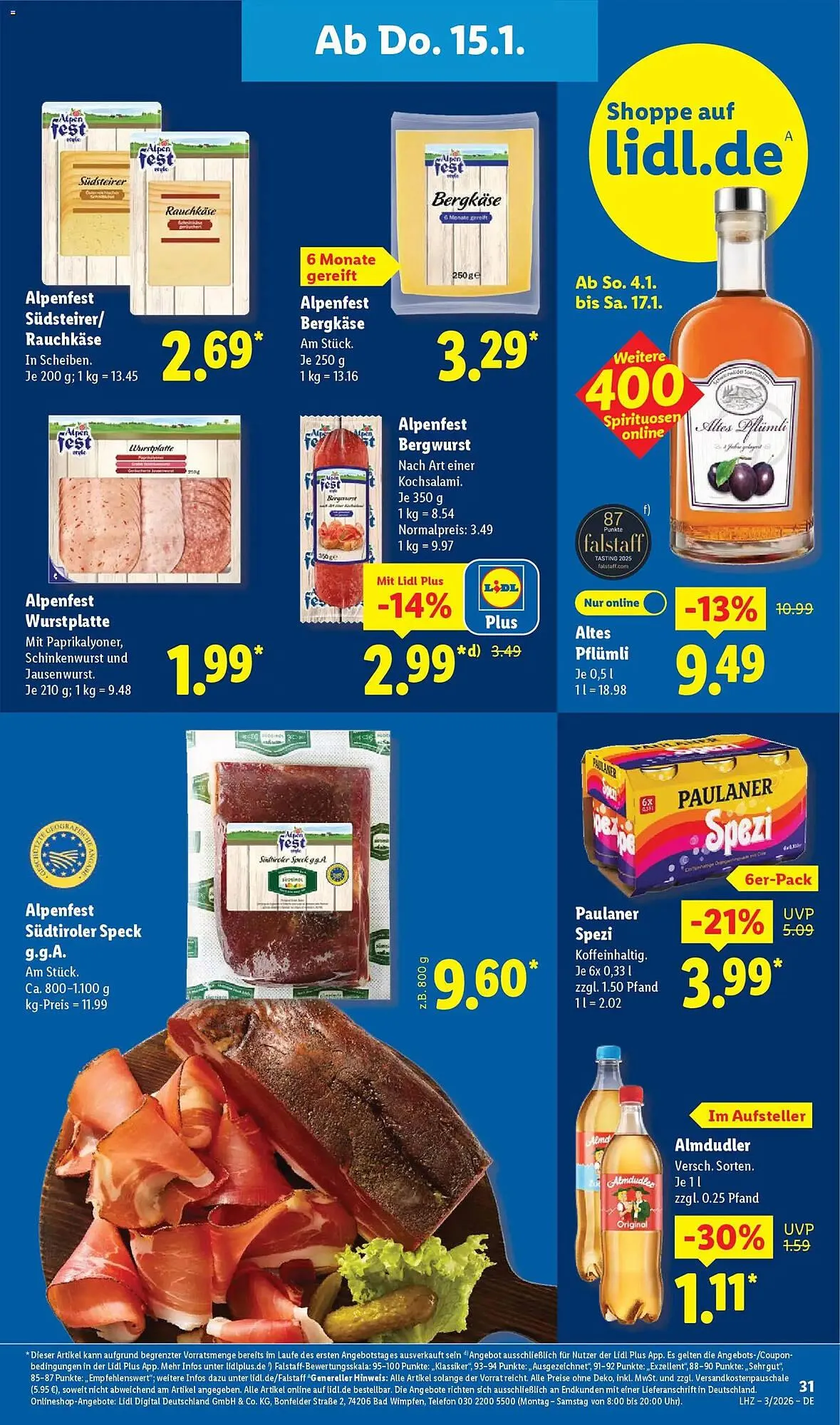 Lidl Prospekt von 12. Januar bis 17. Januar 2026 - Prospekt seite 53