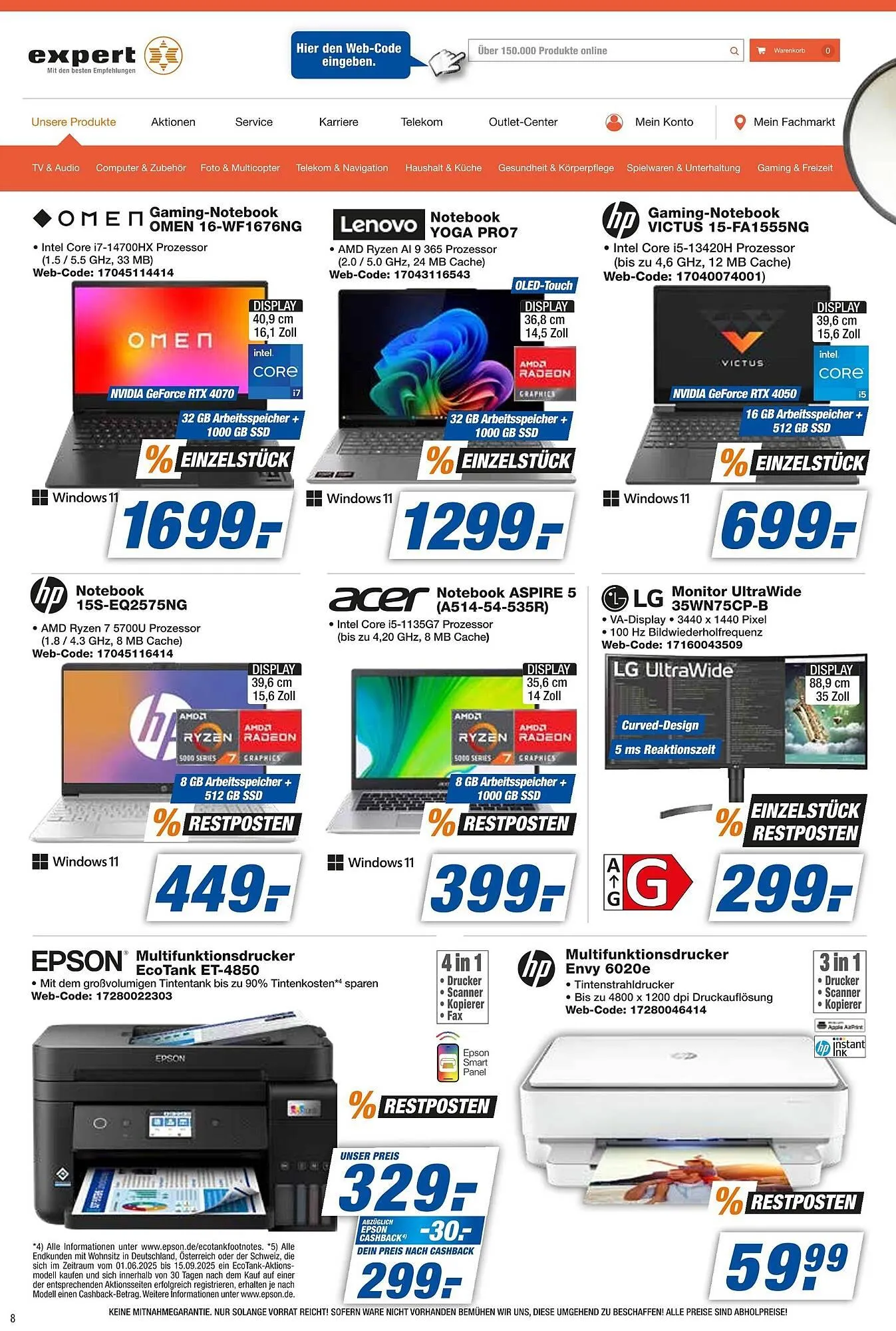 Expert Prospekt von 25. Juli bis 31. Juli 2025 - Prospekt seite 8