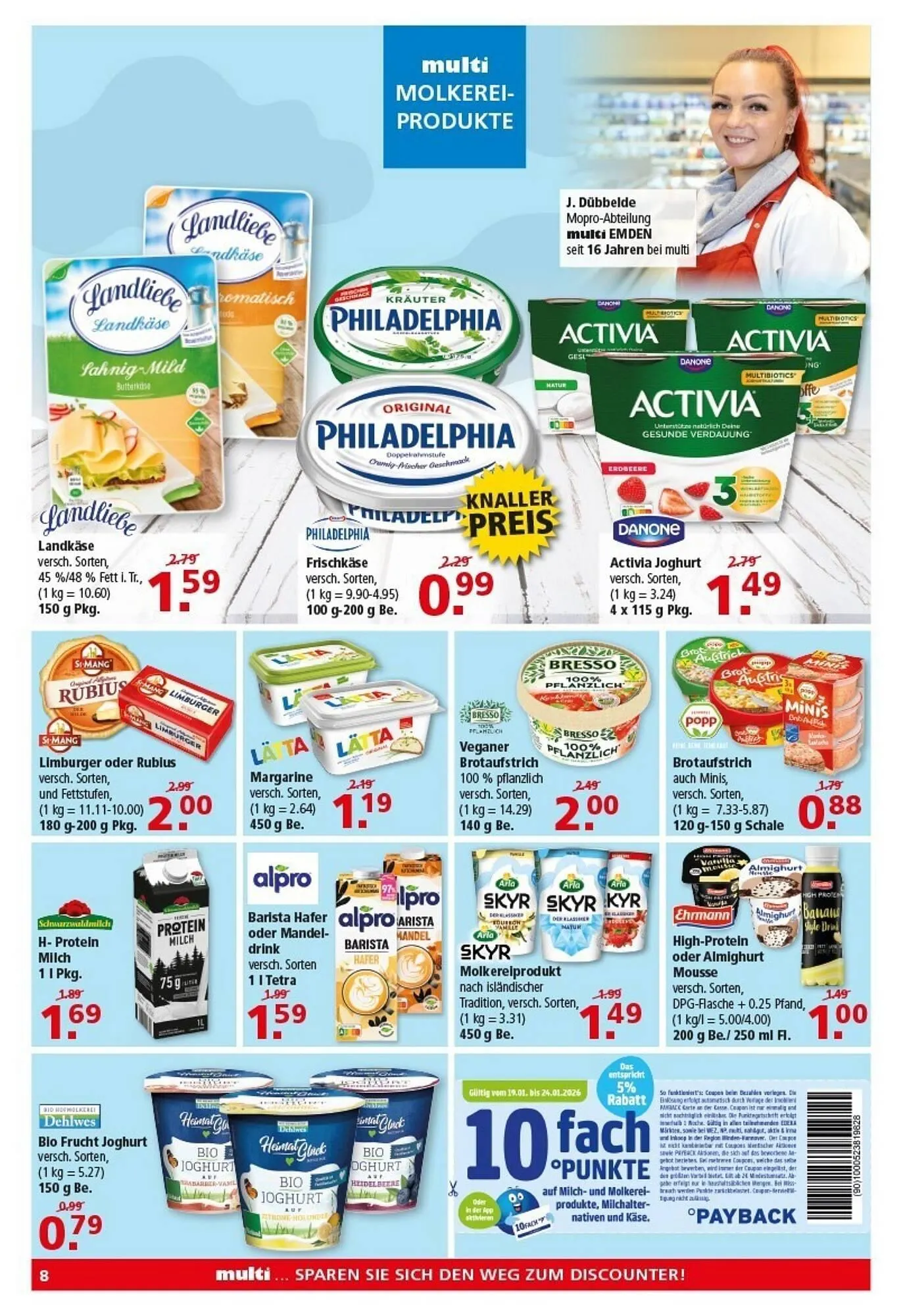 Multi Markt Prospekt von 19. Januar bis 24. Januar 2026 - Prospekt seite 8