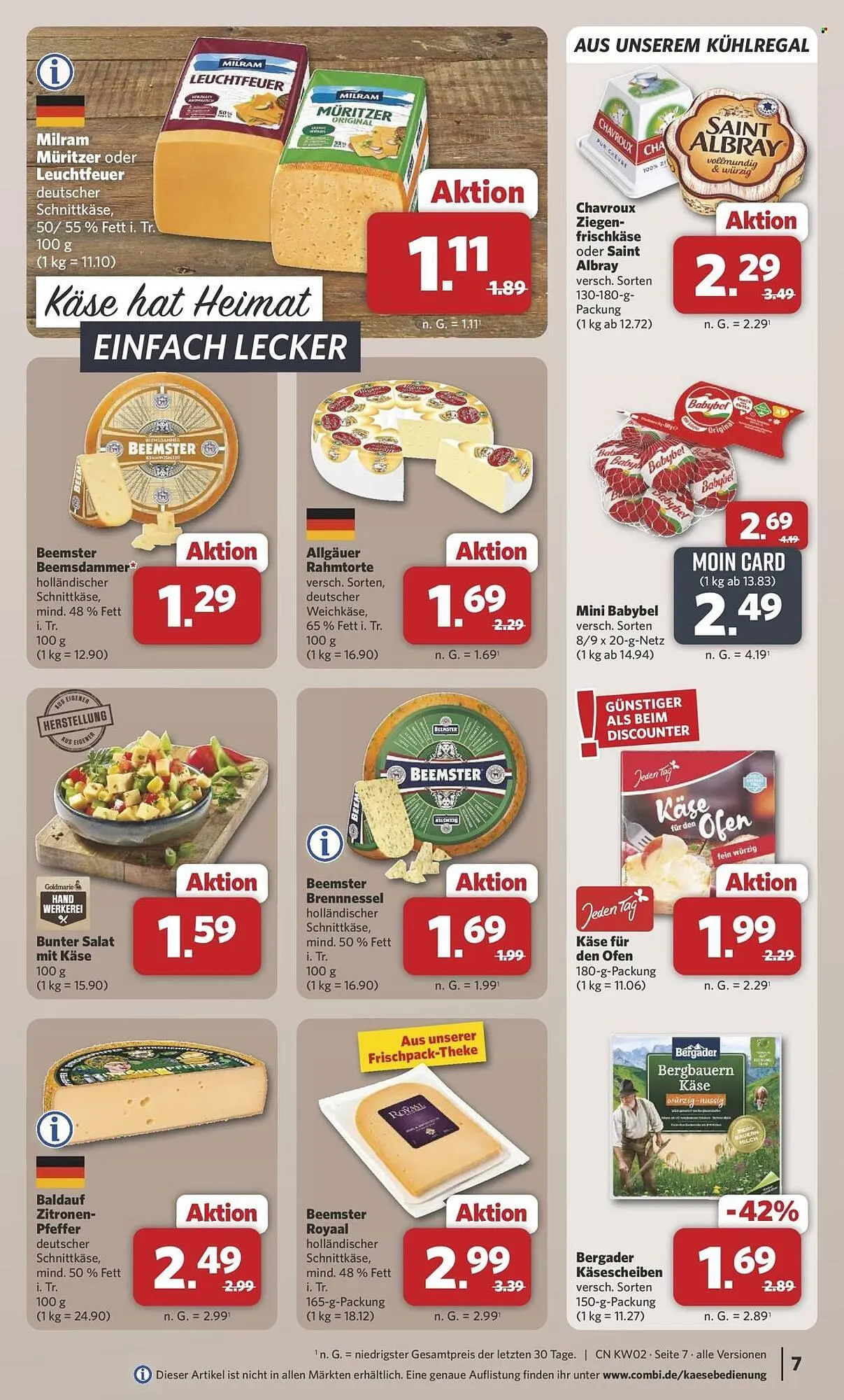 Combi Prospekt von 5. Januar bis 10. Januar 2026 - Prospekt seite 7