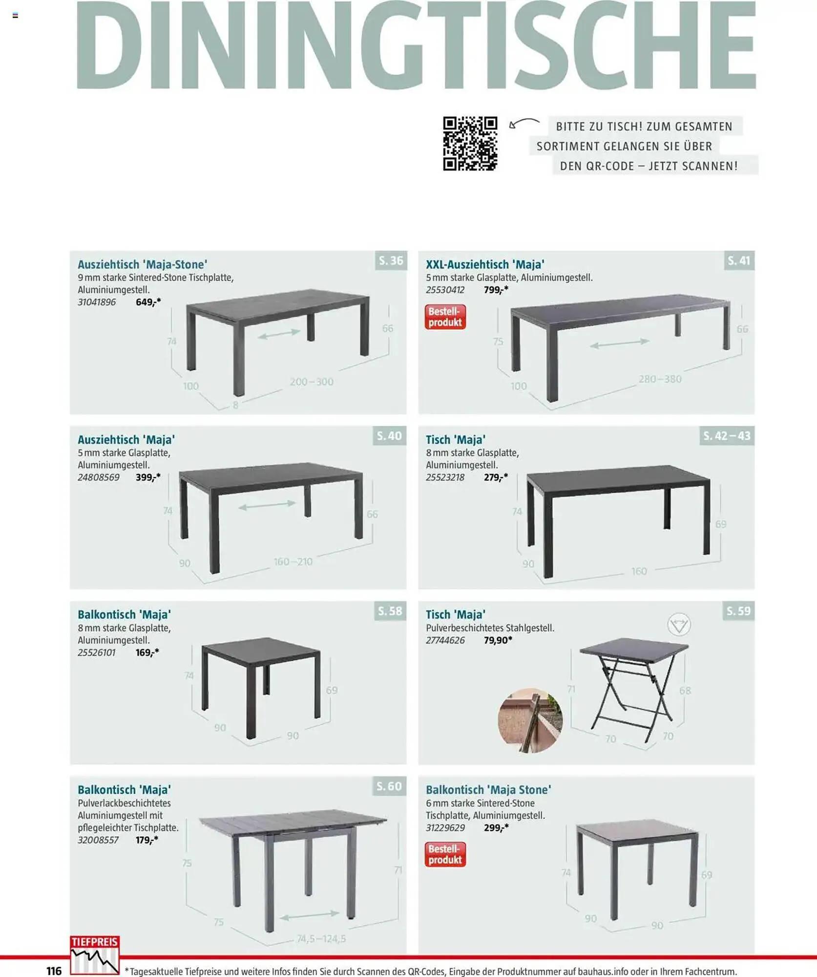 Bauhaus Prospekt von 10. Februar bis 30. Juni 2025 - Prospekt seite 116