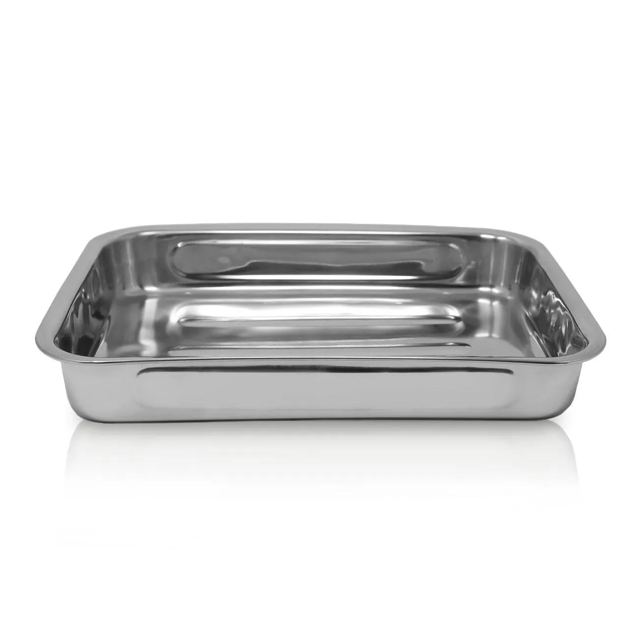 Kar Krüger - Edelstahl Vierkantpfanne 35 x 25 x 6 cm