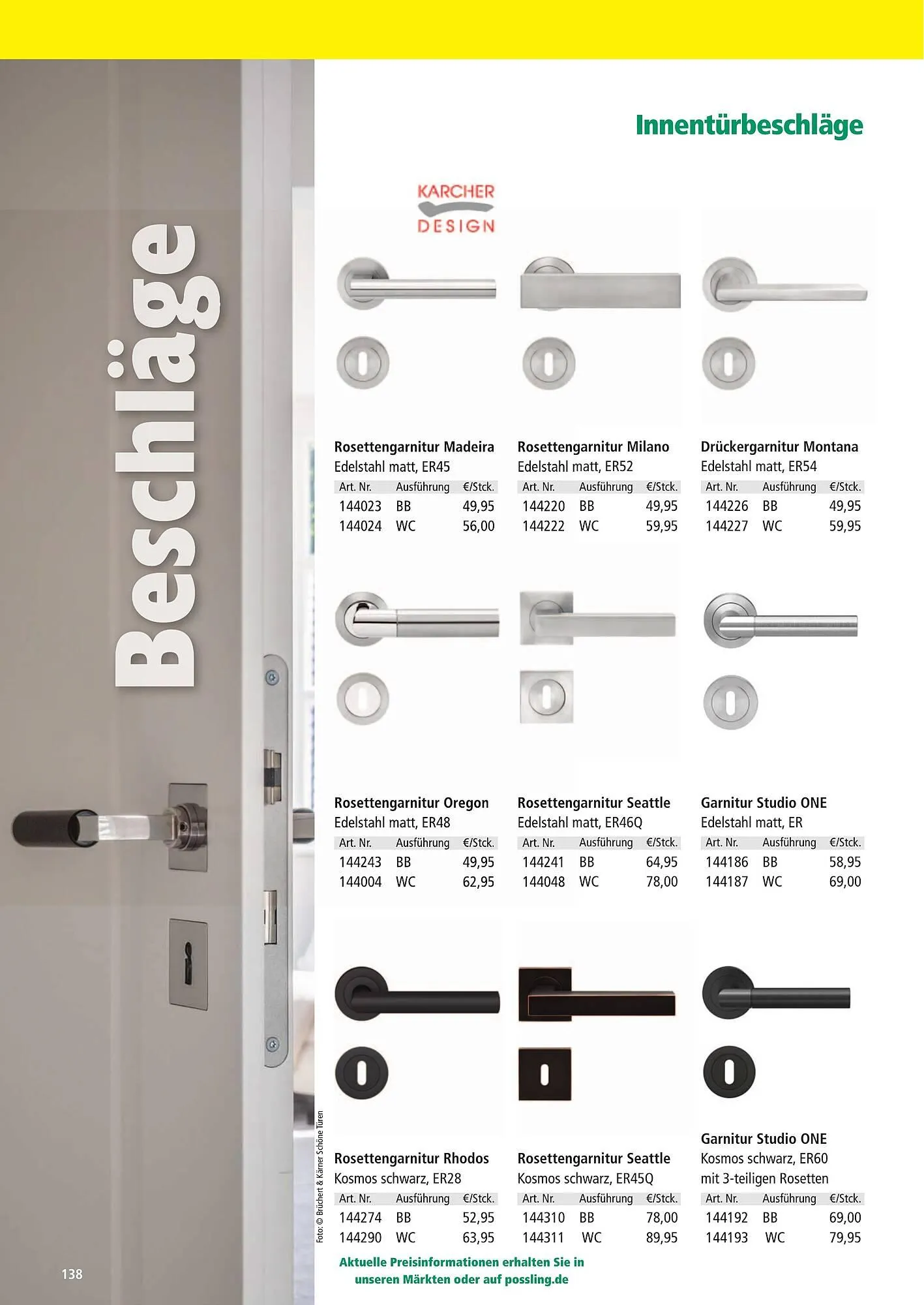 Holz Possling Prospekt von 2. Mai bis 31. Juli 2025 - Prospekt seite 138