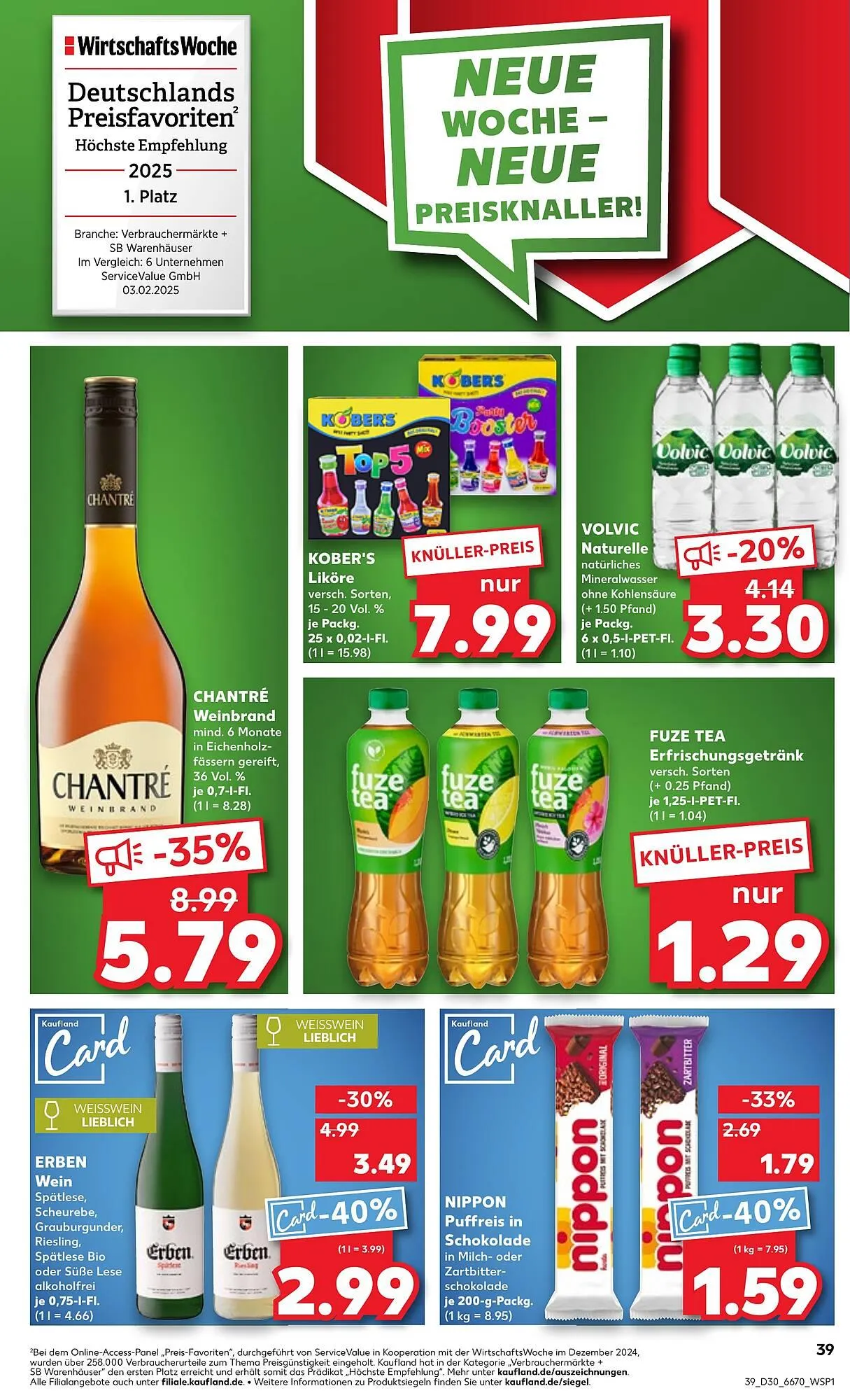 Kaufland Prospekt von 24. Juli bis 30. Juli 2025 - Prospekt seite 39