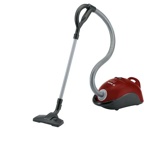 BOSCH Staubsauger, schwarz/rot