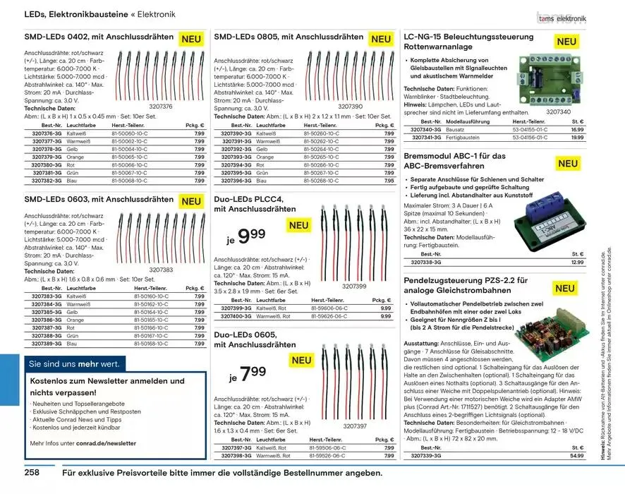Modellbahn Katalog von 29. Oktober bis 31. Dezember 2025 - Prospekt seite 260