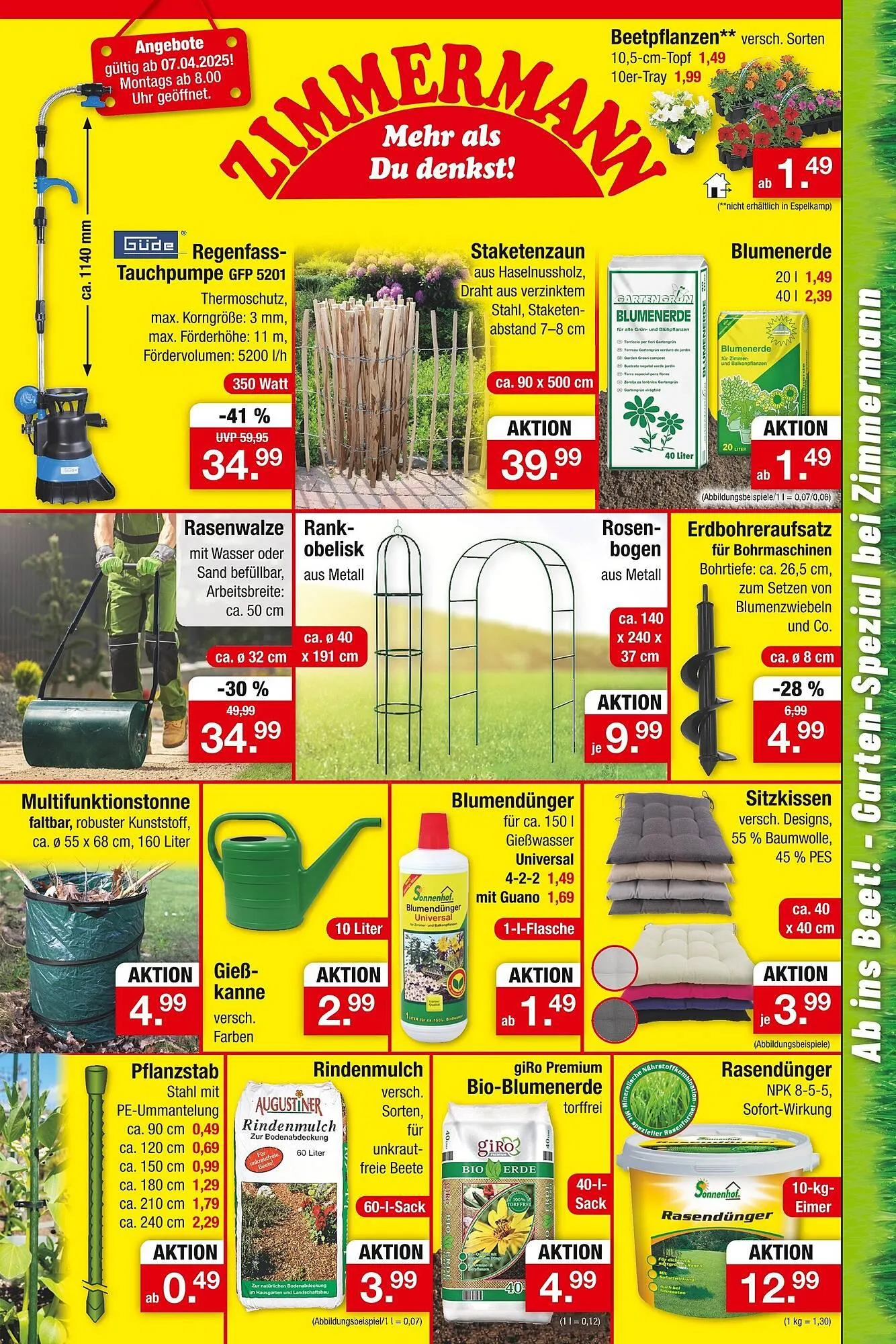 Zimmermann Prospekt von 7. April bis 14. April 2025 - Prospekt seite 11