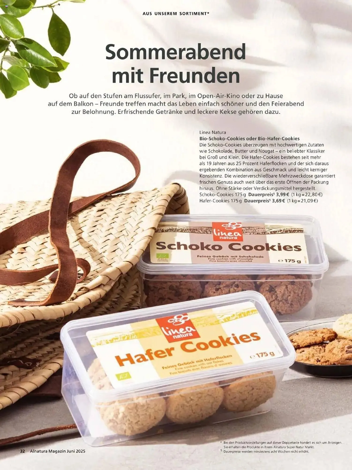Alnatura Prospekt von 1. Juni bis 30. Juni 2025 - Prospekt seite 32