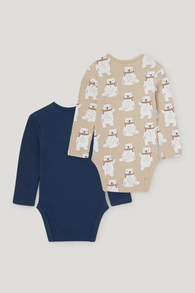 Set van 2 - ijsbeer - rompertje