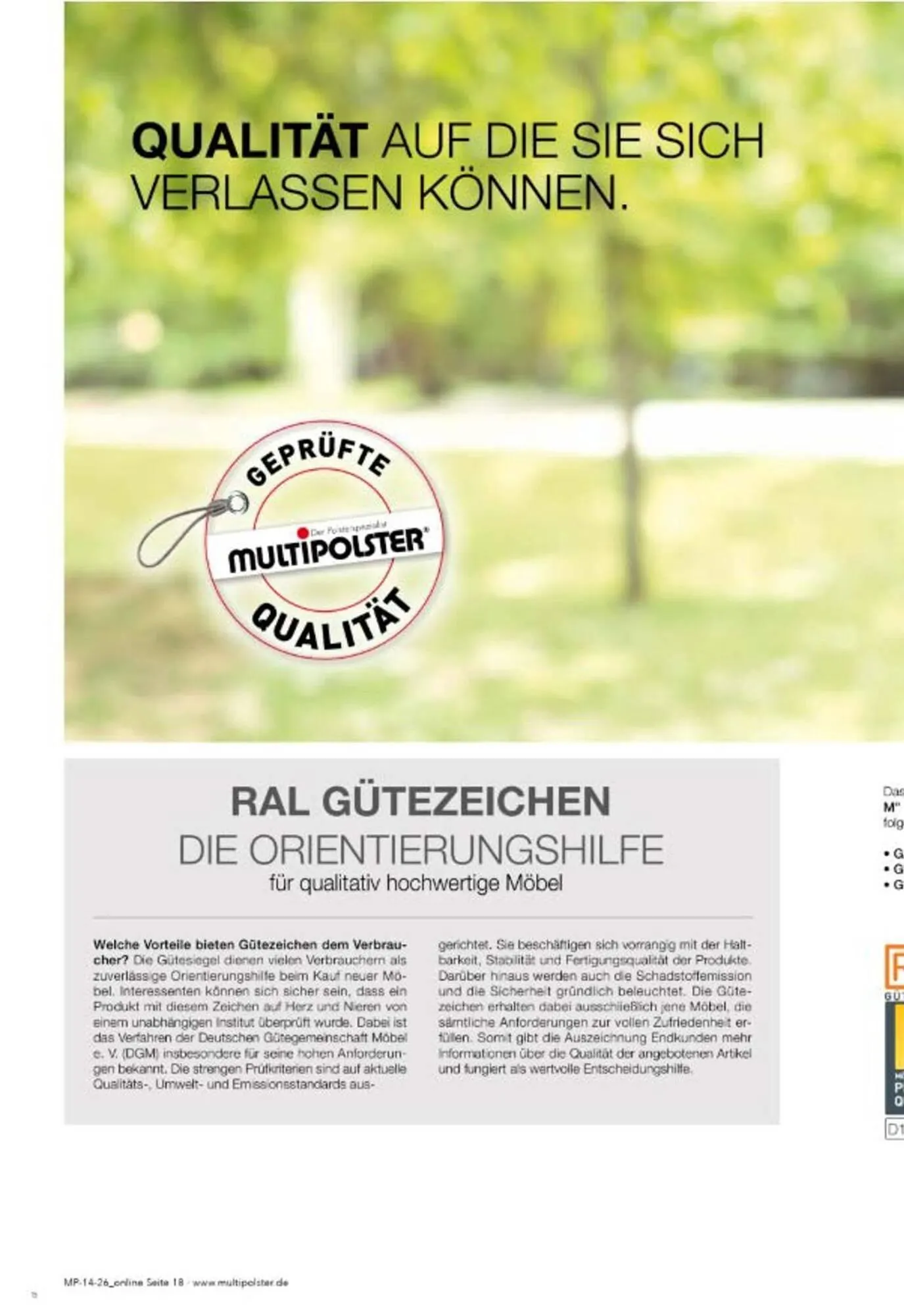 Multipolster Prospekt von 29. April bis 8. Mai 2026 - Prospekt seite 18