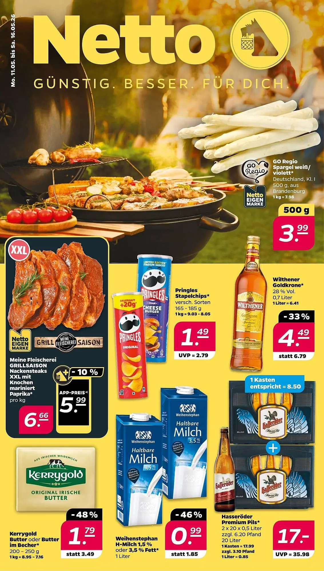 NETTO Prospekt von 11. Mai bis 16. Mai 2026 - Prospekt seite 1