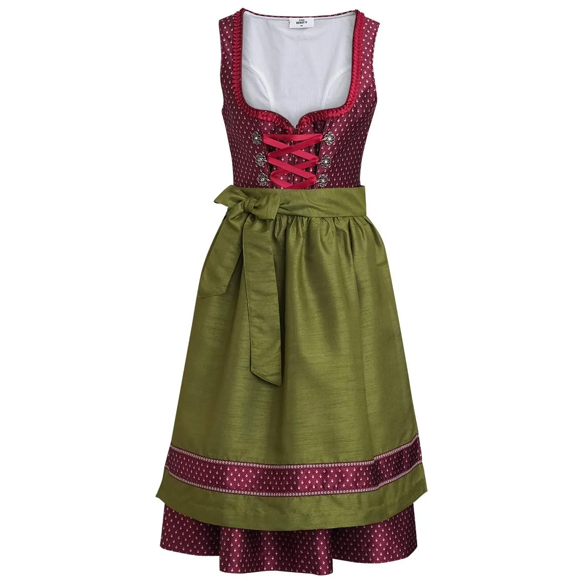 Damen Dirndl mit Jacquard-Muster