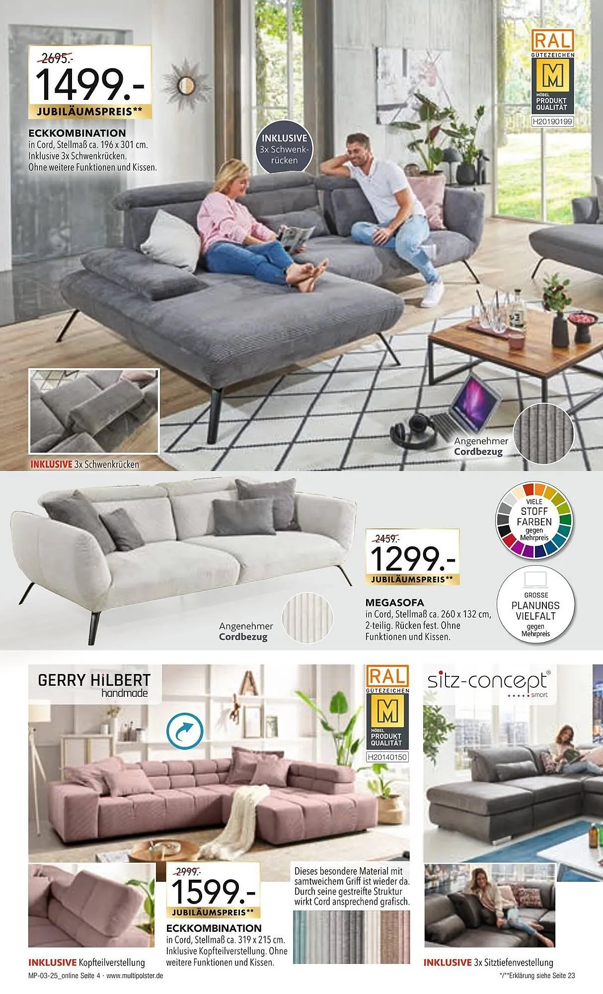 Multipolster Prospekt von 15. Januar bis 31. Januar 2025 - Prospekt seite 4