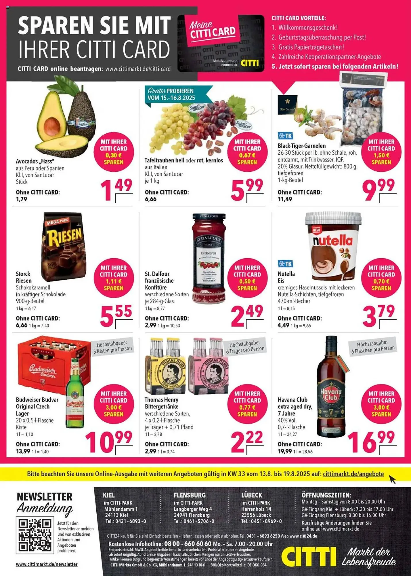 CITTI Markt Prospekt von 13. August bis 19. August 2025 - Prospekt seite 20