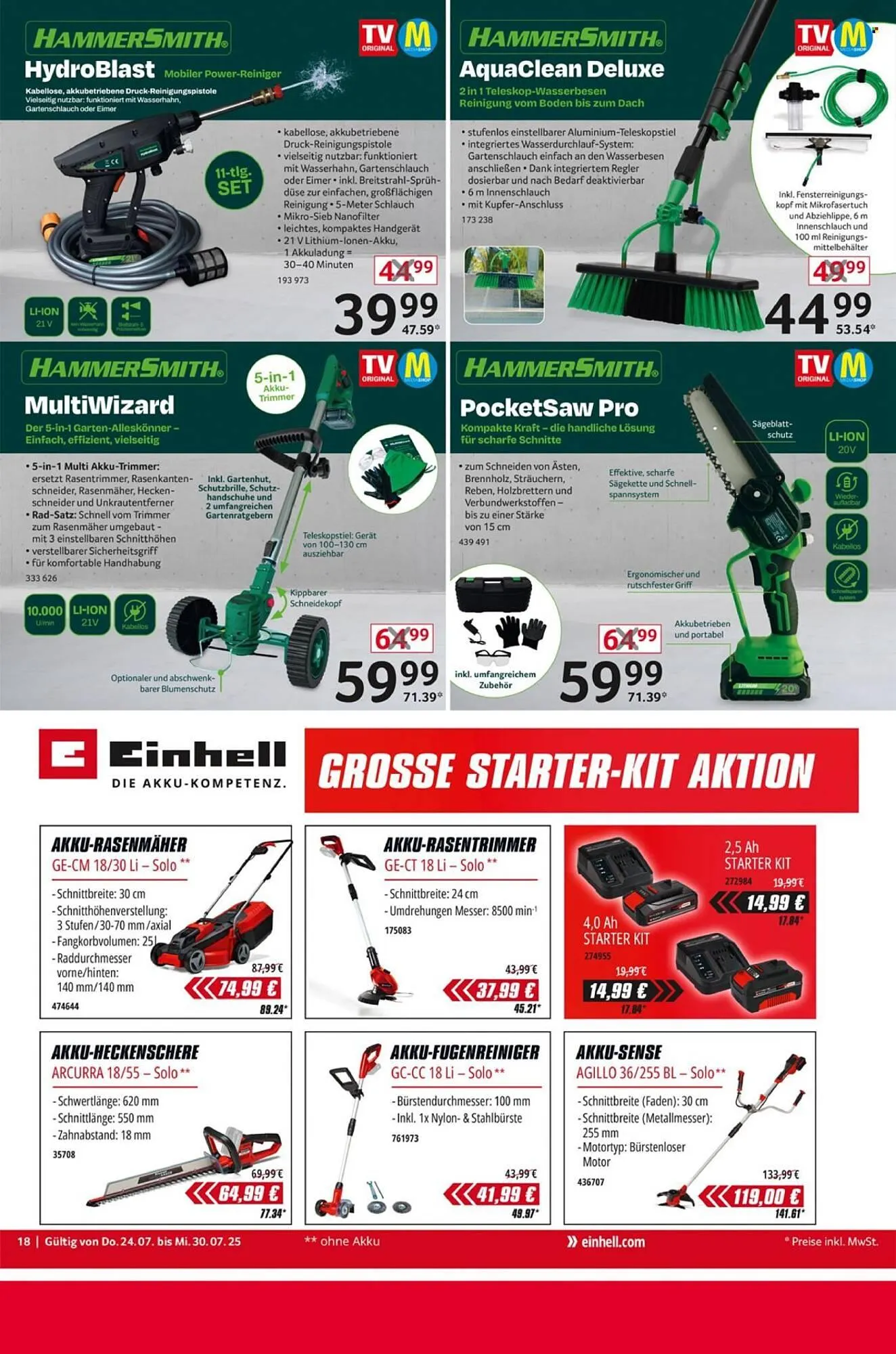 Selgros Prospekt von 24. Juli bis 30. Juli 2025 - Prospekt seite 18