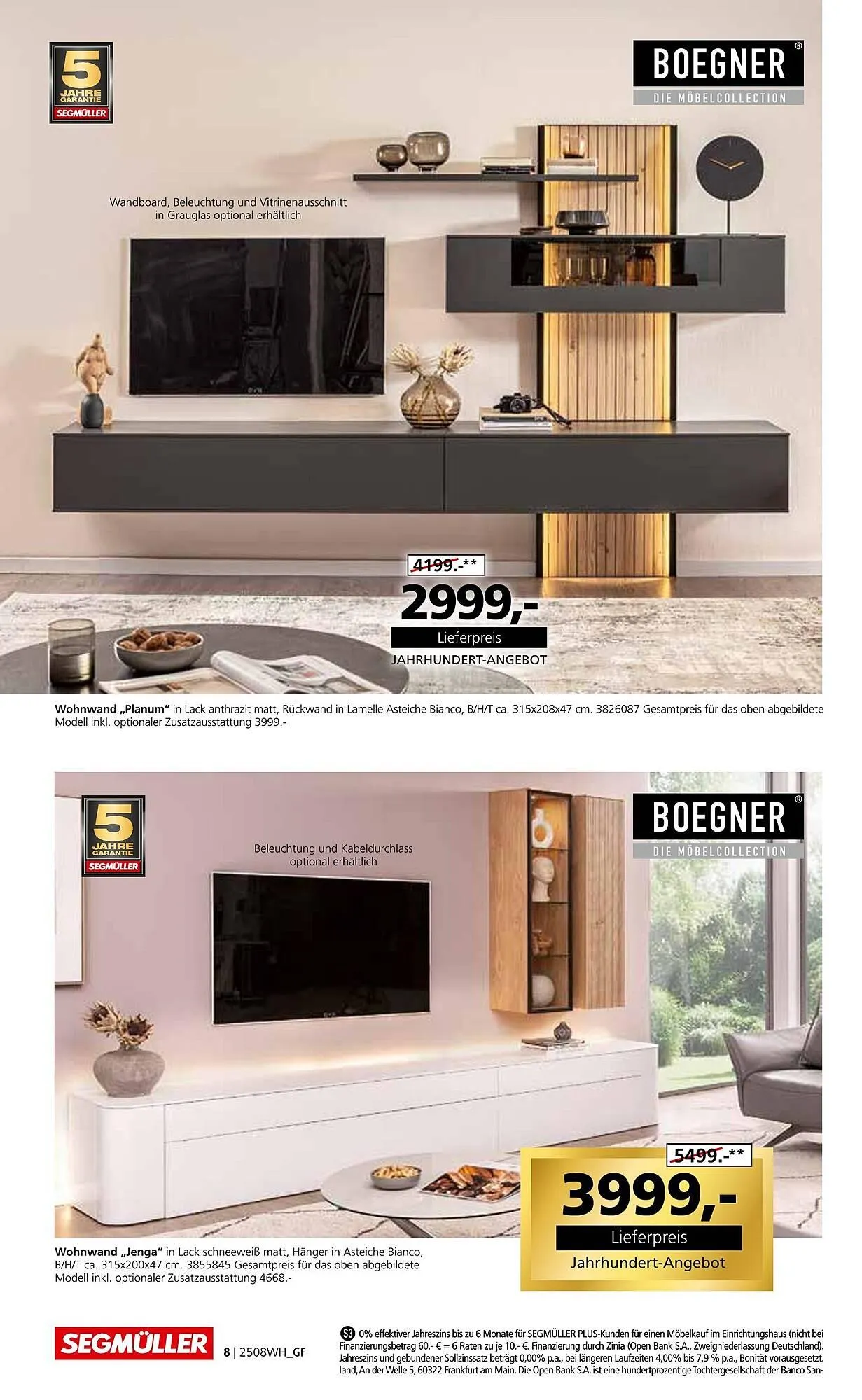 Segmüller Prospekt von 2. August bis 16. August 2025 - Prospekt seite 8