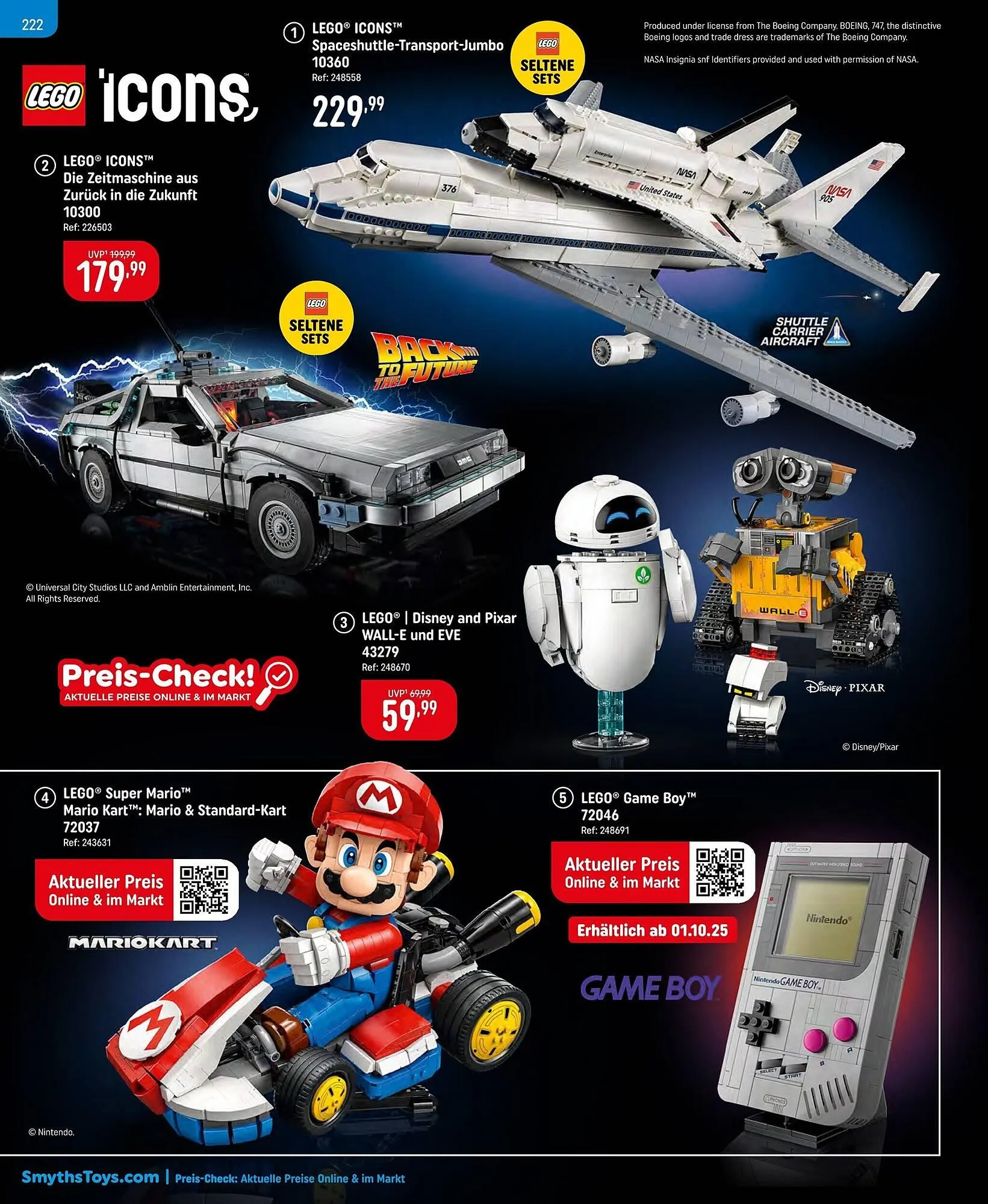 Smyths Toys Prospekt von 28. Oktober bis 14. Dezember 2025 - Prospekt seite 222