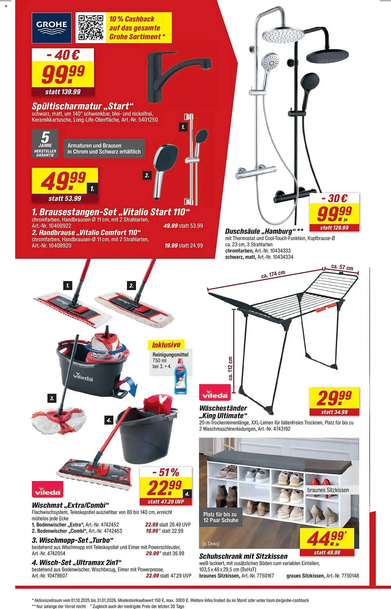 Toom Baumarkt Prospekt von 17. Januar bis 23. Januar 2026 - Prospekt seite 8