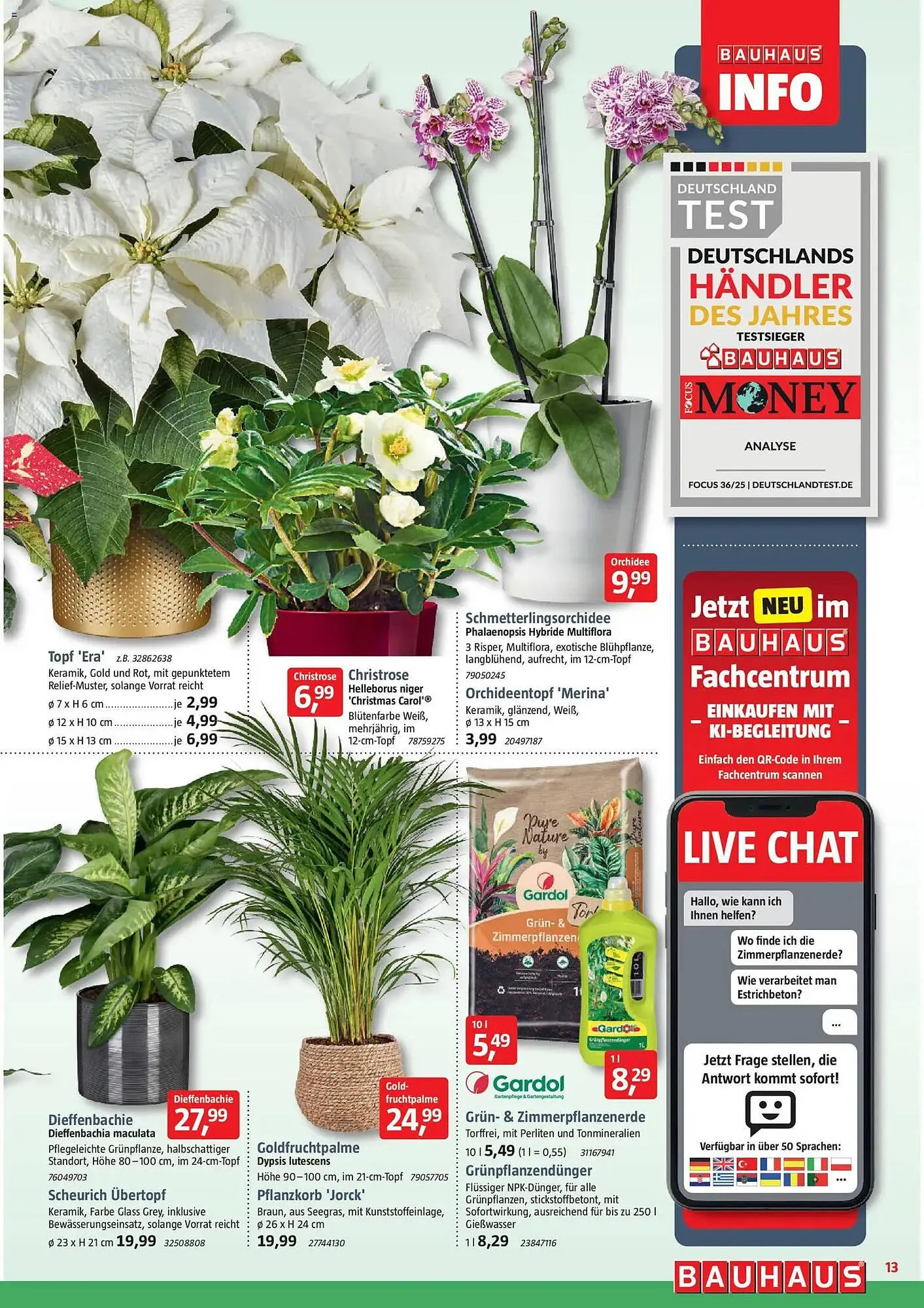 Bauhaus Prospekt von 29. November bis 3. Januar 2026 - Prospekt seite 13